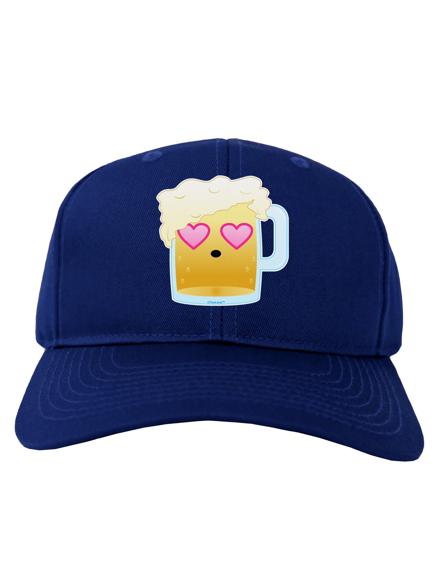 Cute Infatuated Beer Adult Dark Baseball Cap Hat by TooLoud-Baseball Cap-TooLoud-Royal-Blue-One Size-Davson Sales