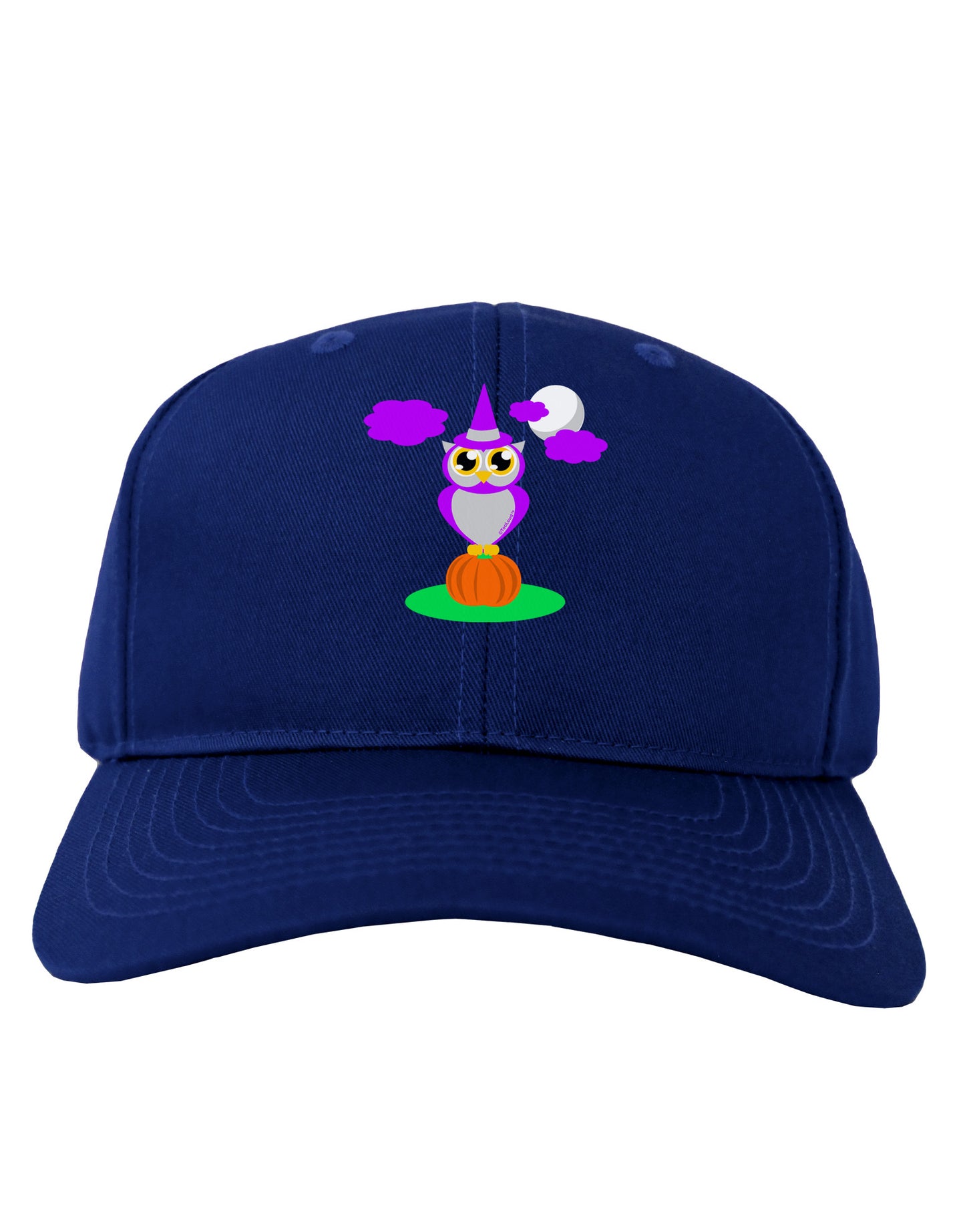 Owl Purple Adult Dark Baseball Cap Hat-Baseball Cap-TooLoud-Royal-Blue-One Size-Davson Sales
