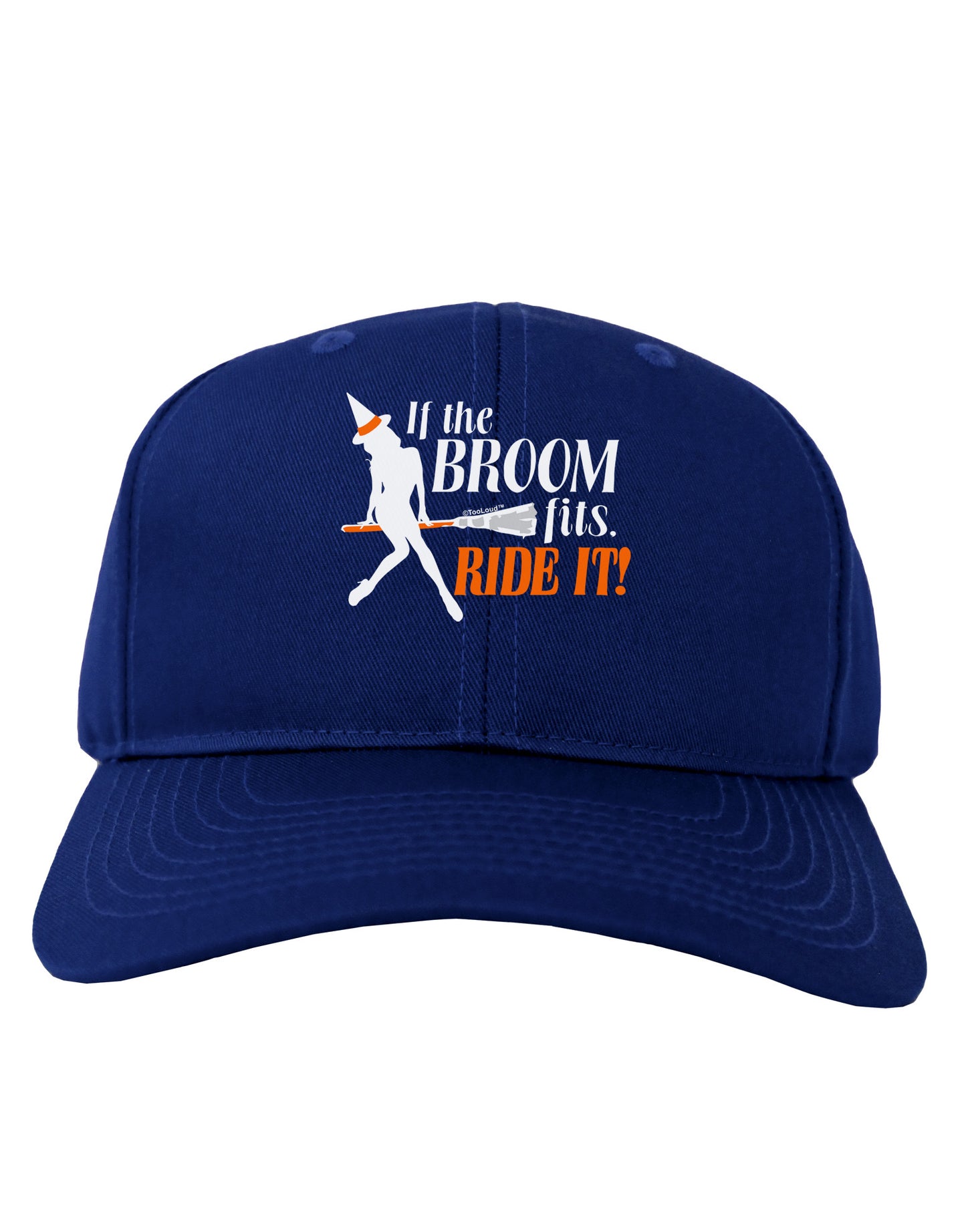 Ride It Orange Adult Dark Baseball Cap Hat-Baseball Cap-TooLoud-Royal-Blue-One Size-Davson Sales