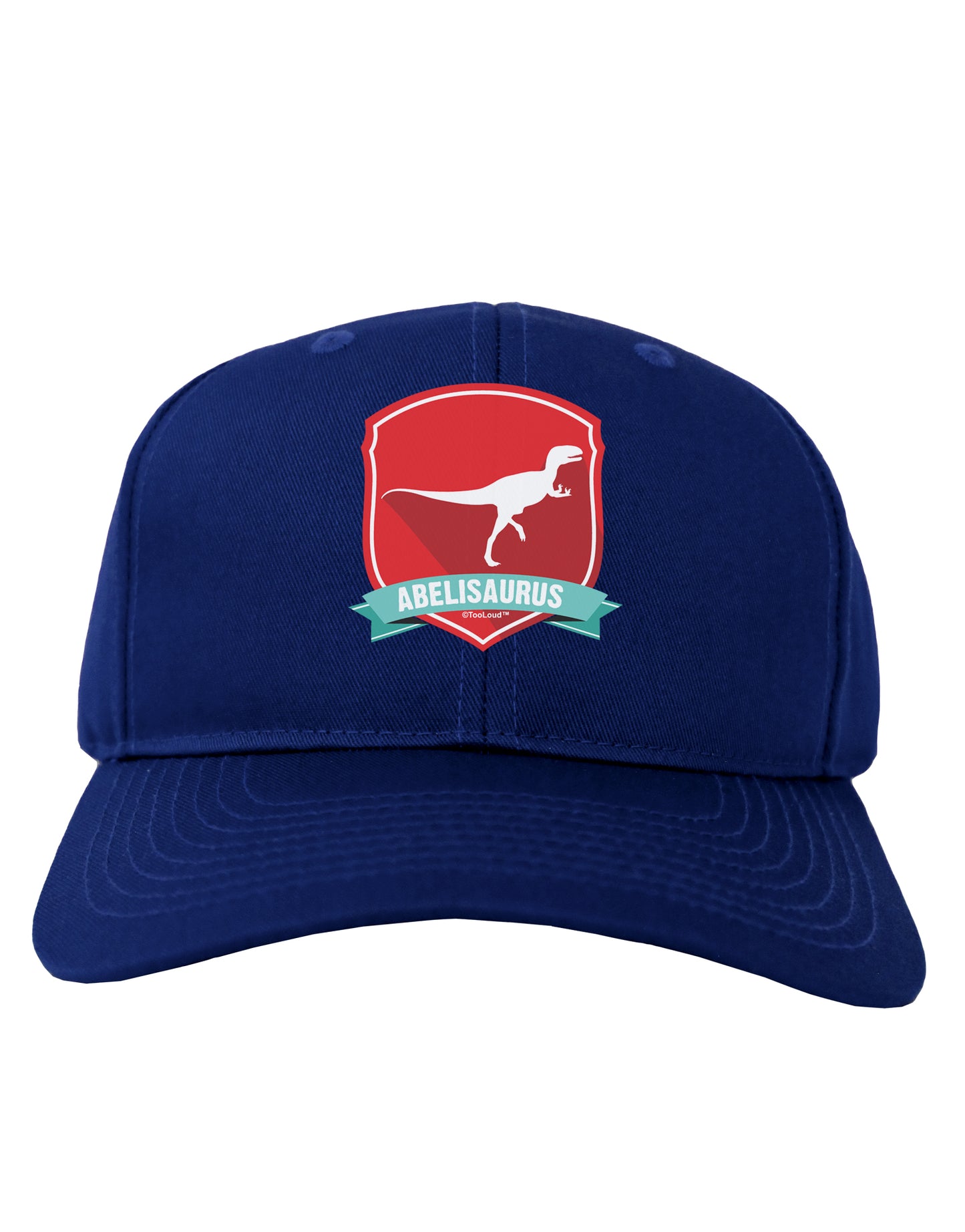 Jurassic Abelisaurus Dinosaur Design Adult Dark Baseball Cap Hat by TooLoud-Baseball Cap-TooLoud-Royal-Blue-One Size-Davson Sales