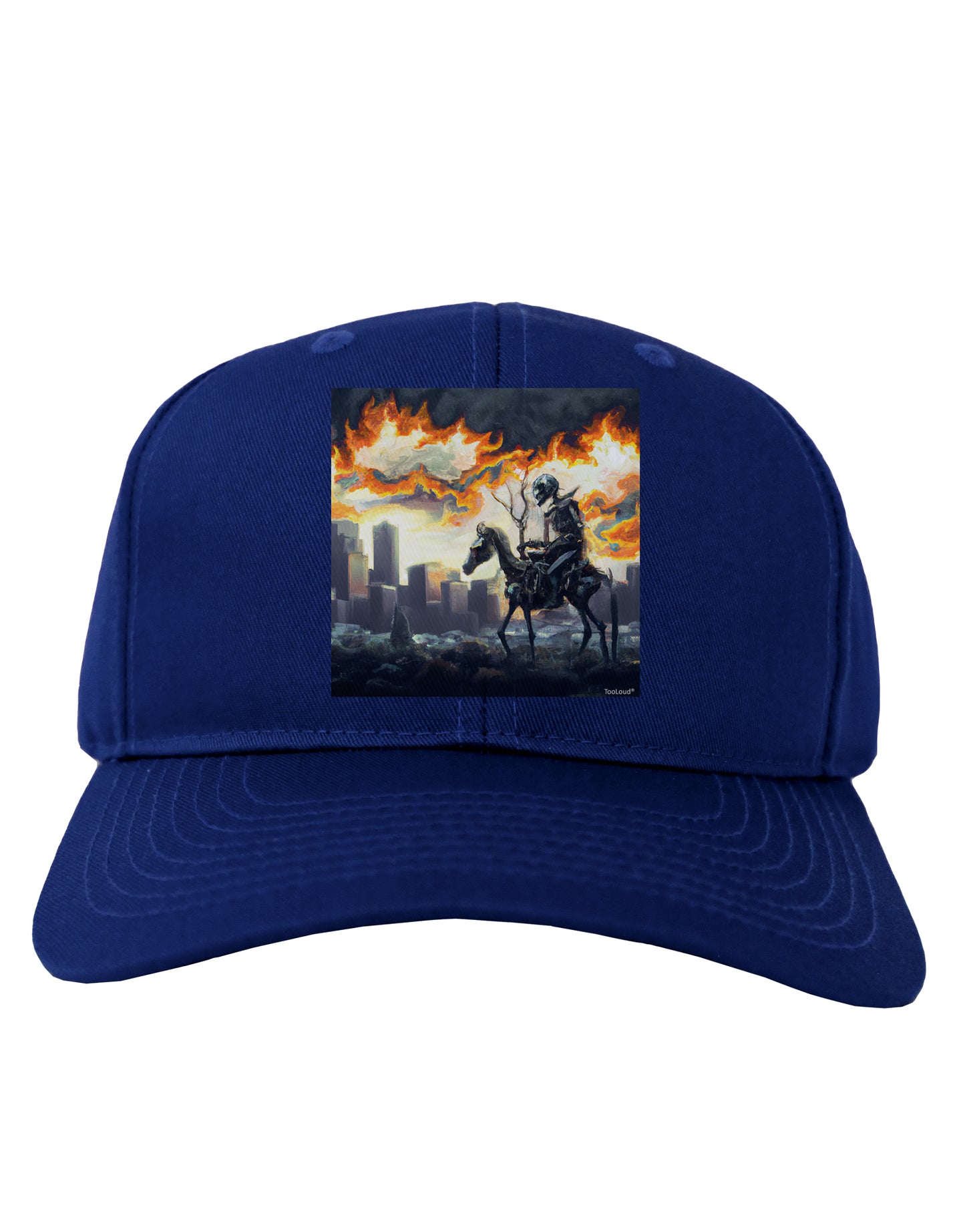 Grimm Reaper Halloween Design Adult Baseball Cap Hat-Mens-BaseballCaps-TooLoud-Royal-Blue-One-Size-Fits-Most-Davson Sales