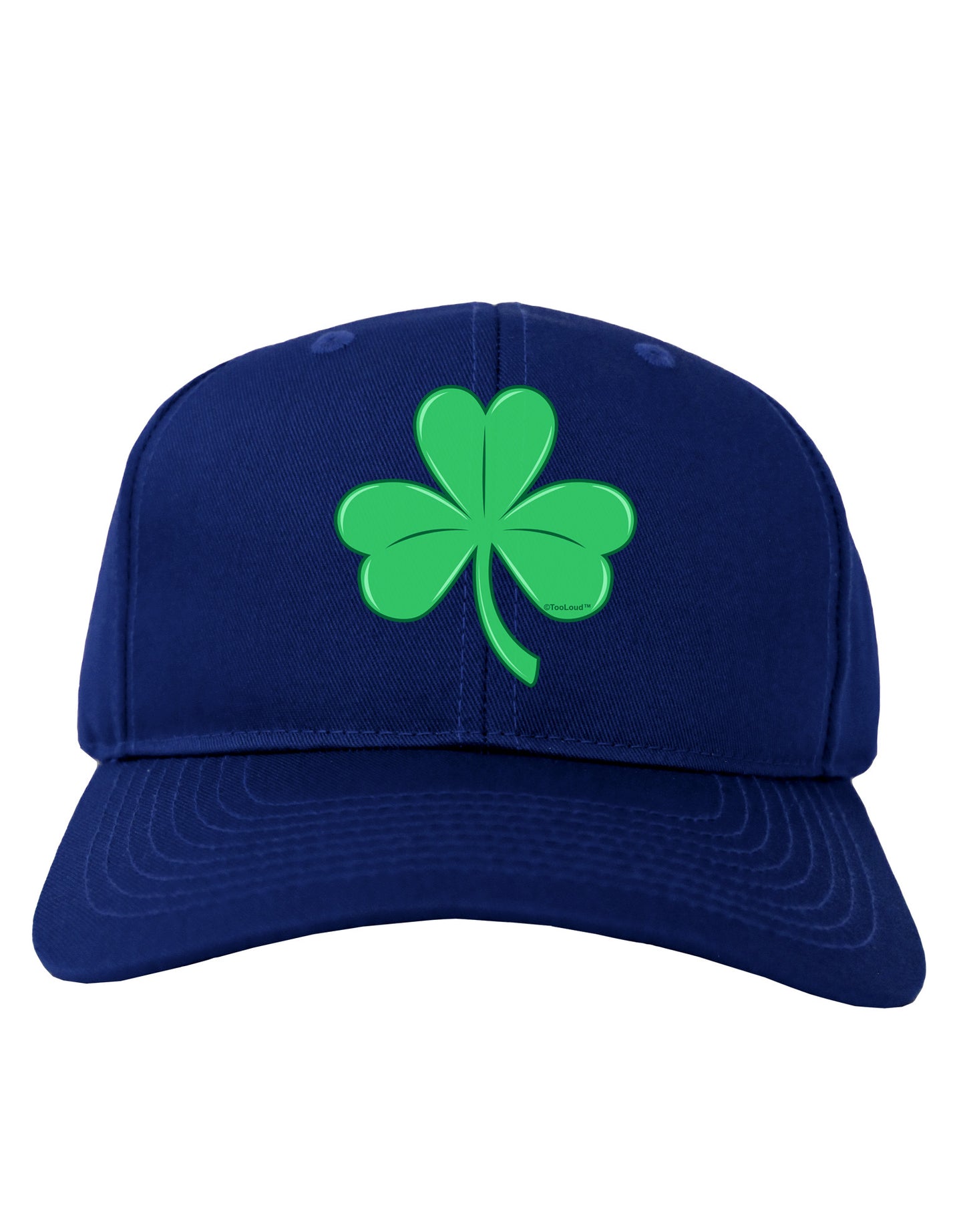 Shamrock Vector Design Adult Dark Baseball Cap Hat by TooLoud-Baseball Cap-TooLoud-Royal-Blue-One Size-Davson Sales