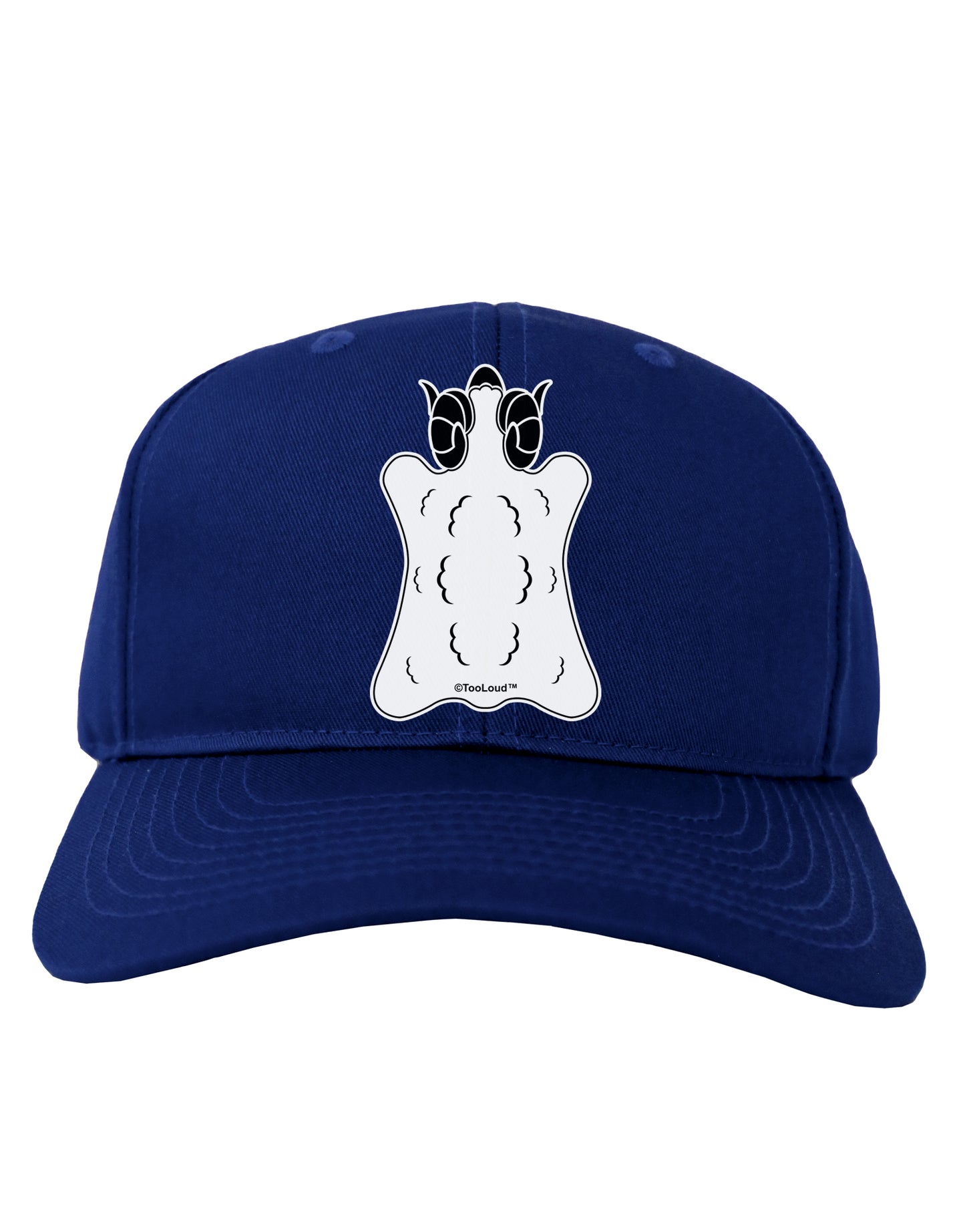 Golden Fleece Black and White Design Adult Dark Baseball Cap Hat by TooLoud-Baseball Cap-TooLoud-Royal-Blue-One Size-Davson Sales