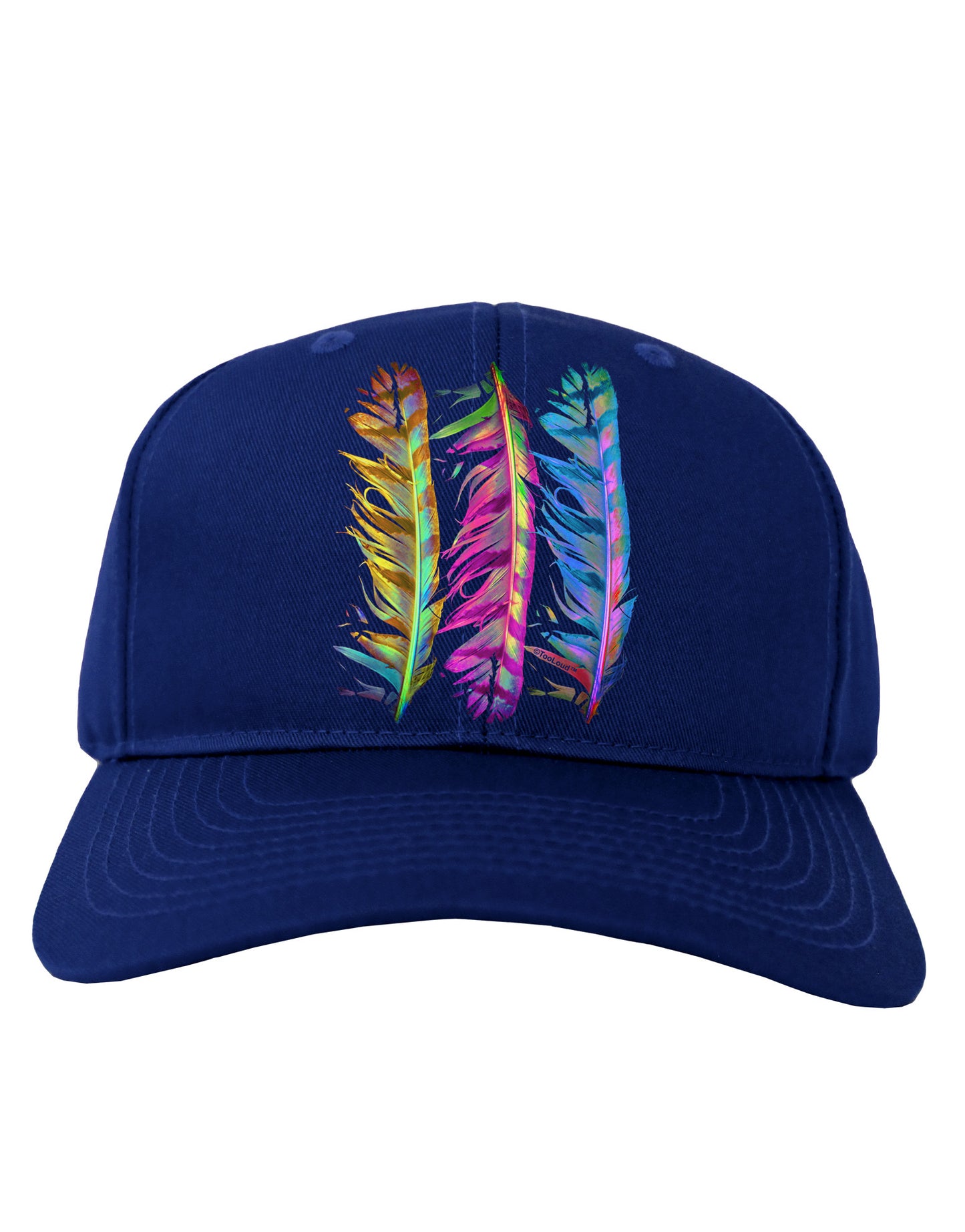 Magic Feathers Adult Dark Baseball Cap Hat-Baseball Cap-TooLoud-Royal-Blue-One Size-Davson Sales