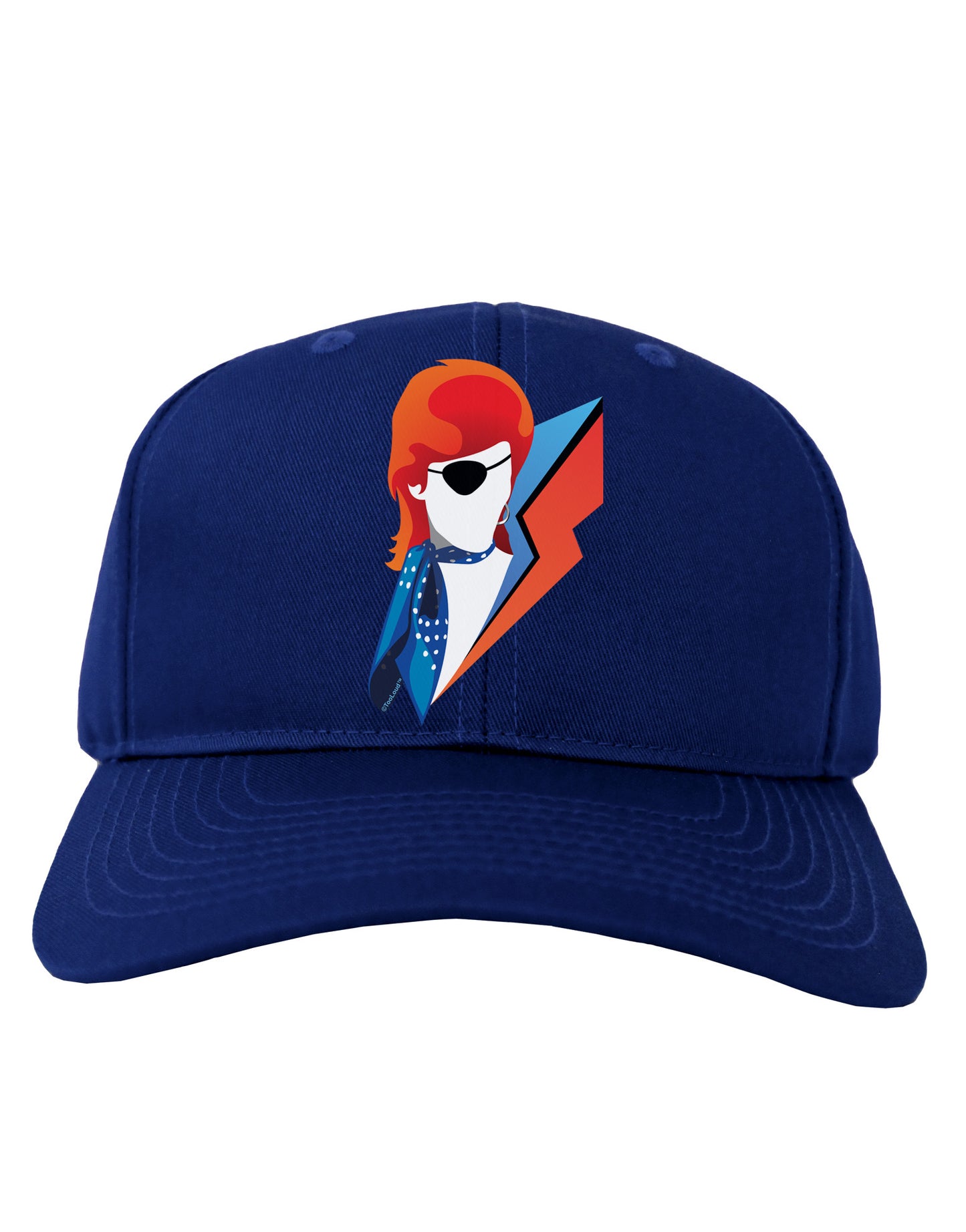 The Glam Rebel Adult Dark Baseball Cap Hat-Baseball Cap-TooLoud-Royal-Blue-One Size-Davson Sales