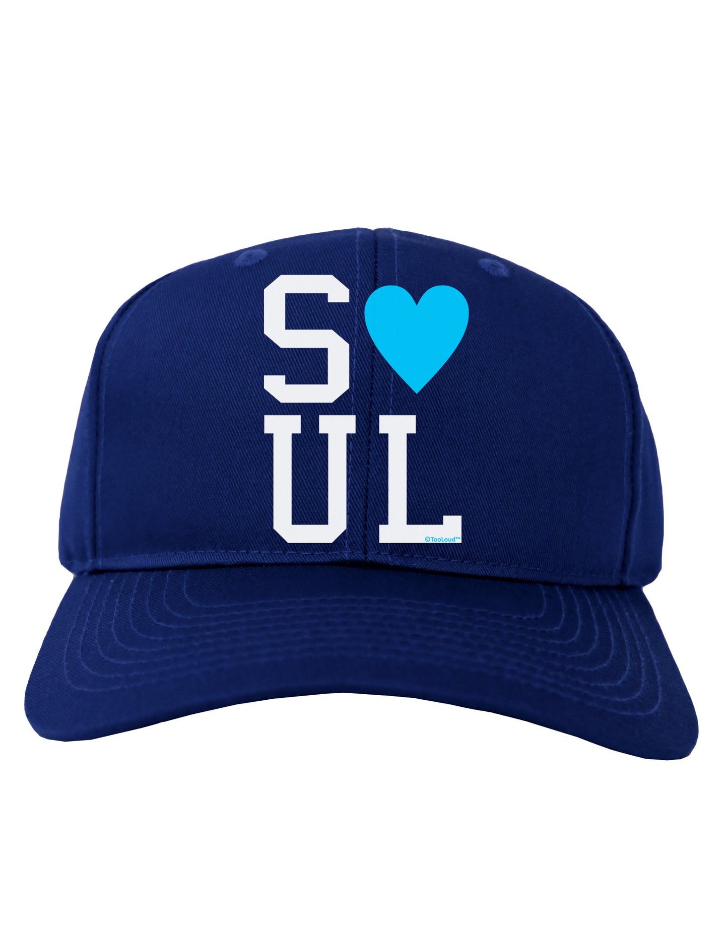 Matching Soulmate Design - Soul - Blue Adult Dark Baseball Cap Hat by TooLoud-Baseball Cap-TooLoud-Royal-Blue-One Size-Davson Sales