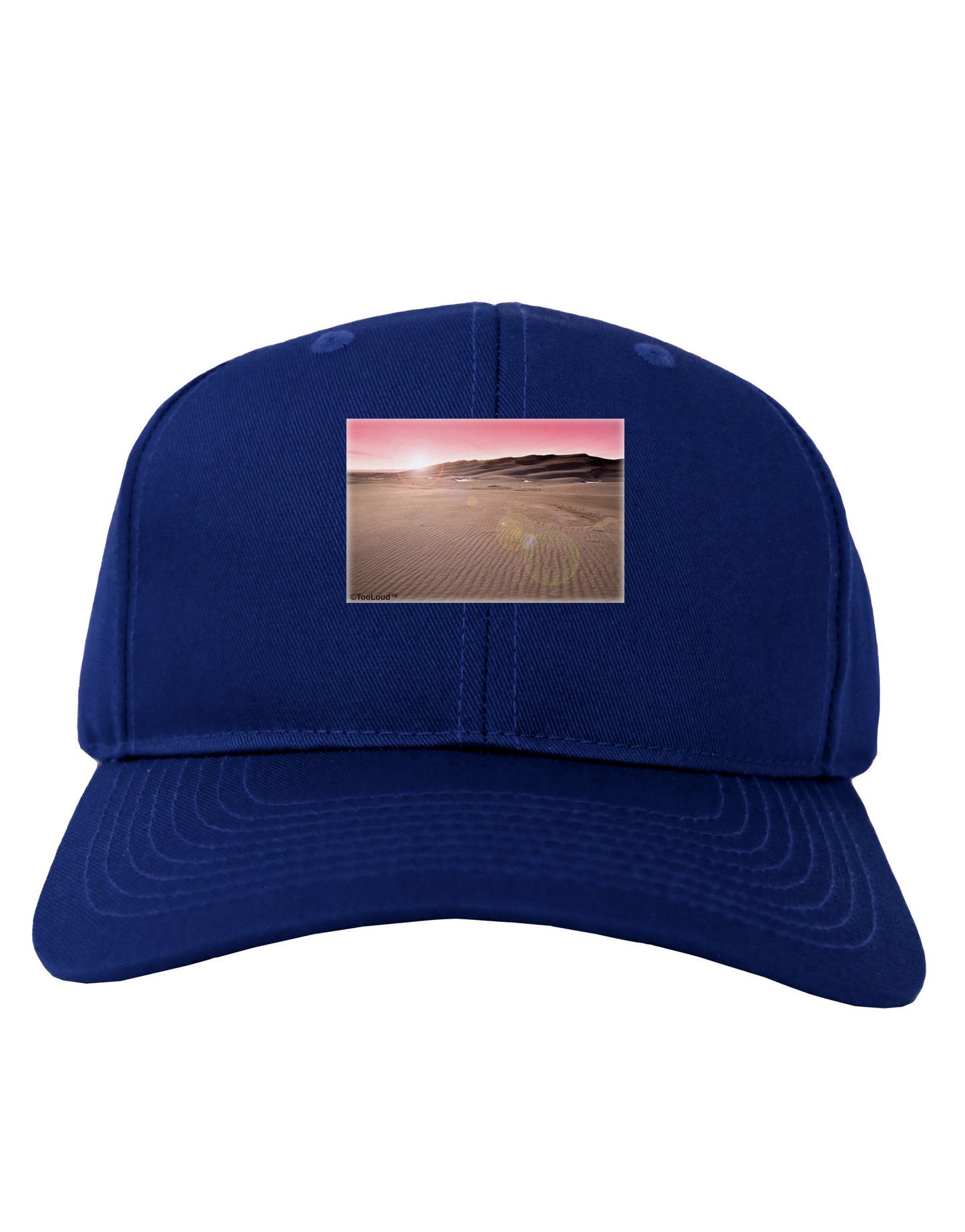 Victor Mines Pink Sunrise Adult Dark Baseball Cap Hat-Baseball Cap-TooLoud-Royal-Blue-One Size-Davson Sales