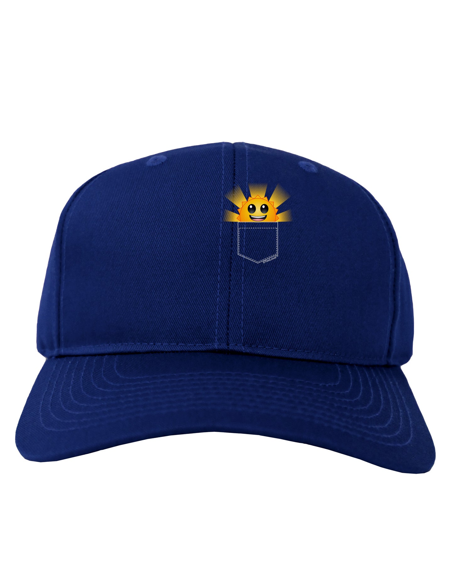 Sunshine In My Pocket Adult Dark Baseball Cap Hat-Baseball Cap-TooLoud-Royal-Blue-One Size-Davson Sales