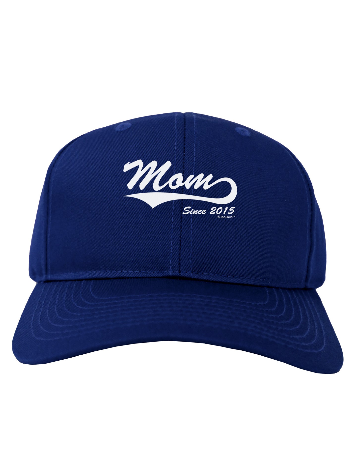 Mom Since (Your Year Personalized) Design Adult Dark Baseball Cap Hat by TooLoud-Baseball Cap-TooLoud-Royal-Blue-One Size-Davson Sales