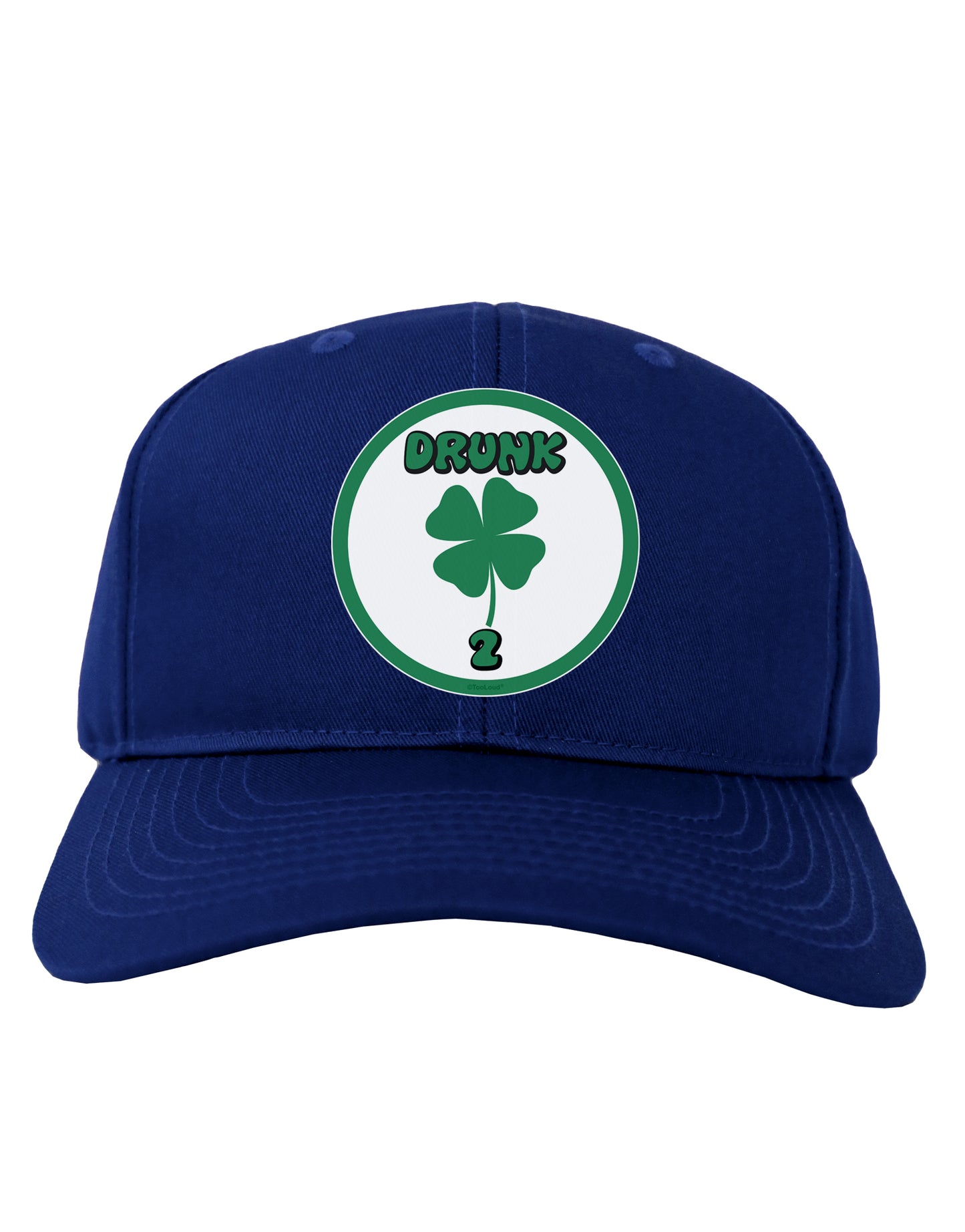 Drunk 2 Funny Adult Dark Baseball Cap Hat by TooLoud-Baseball Cap-TooLoud-Royal-Blue-One Size-Davson Sales