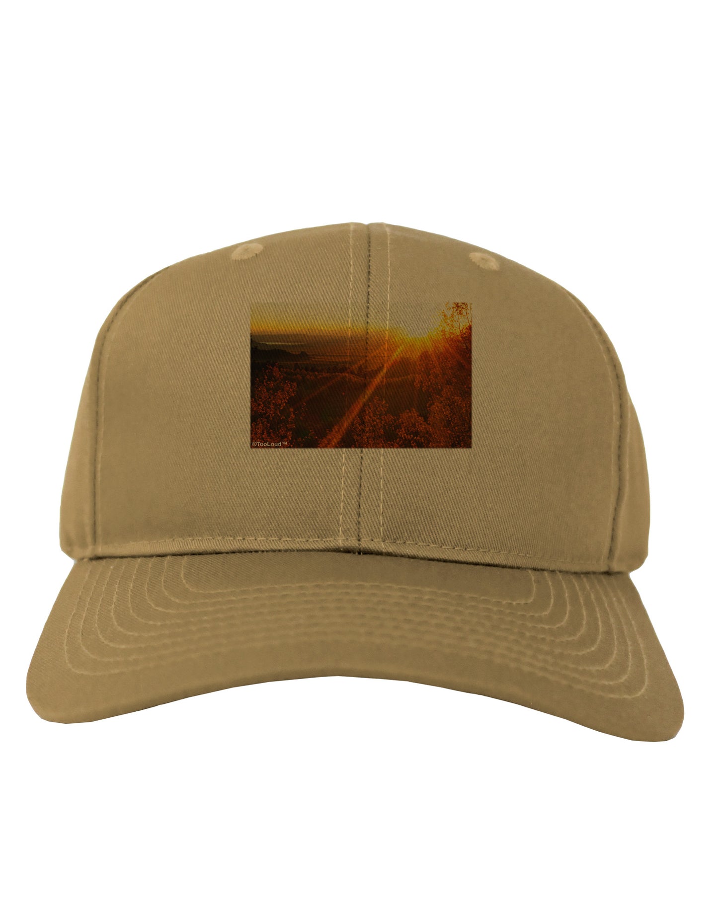 Colorado Sunset Adult Baseball Cap Hat-Baseball Cap-TooLoud-Khaki-One Size-Davson Sales