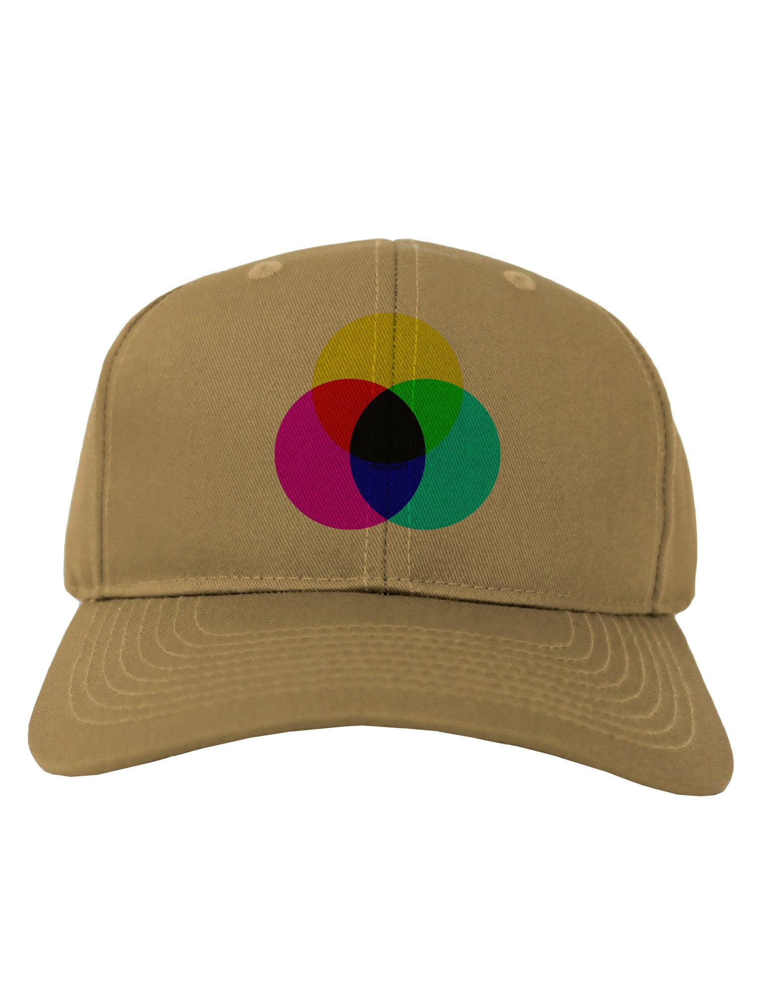 CMYK Color Model Adult Baseball Cap Hat by TooLoud-Baseball Cap-TooLoud-Khaki-One Size-Davson Sales