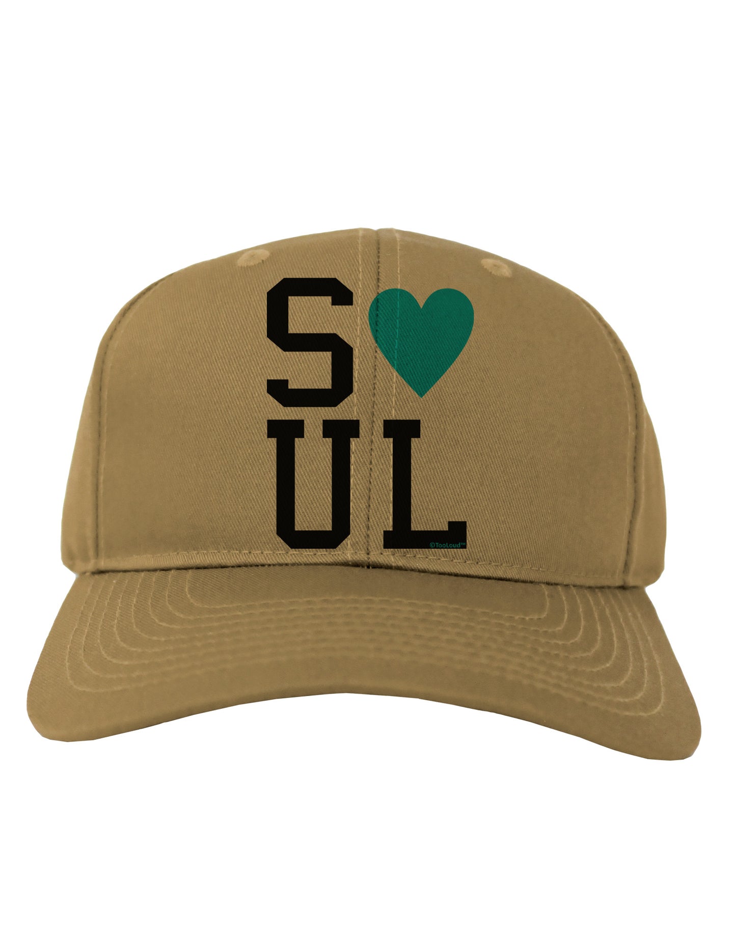 Matching Soulmate Design - Soul - Blue Adult Baseball Cap Hat by TooLoud-Baseball Cap-TooLoud-Khaki-One Size-Davson Sales