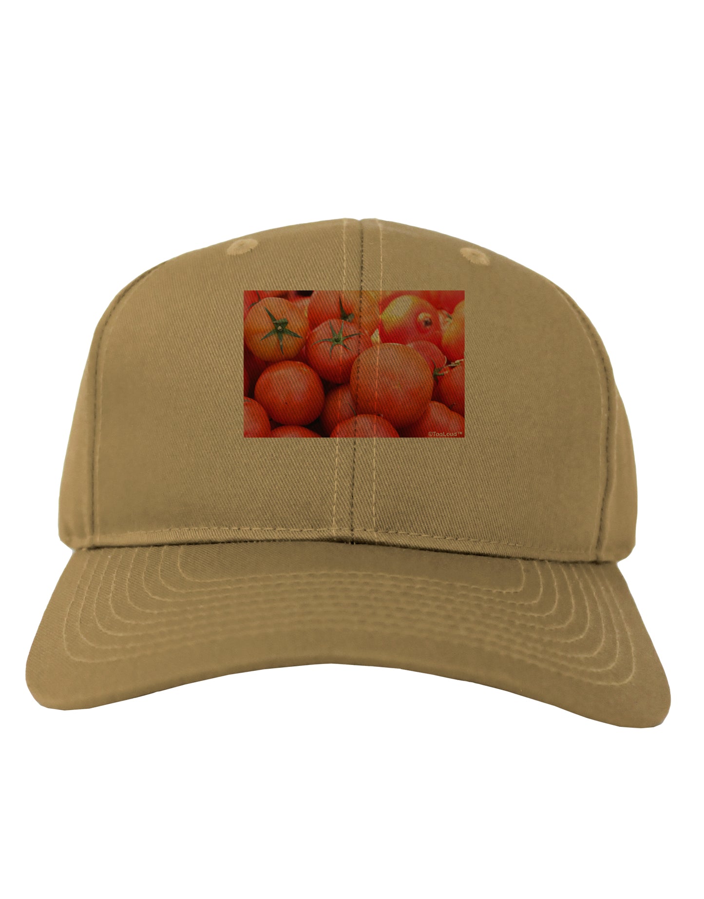 Buy Local Produce Tomatoes Adult Baseball Cap Hat-Baseball Cap-TooLoud-Khaki-One Size-Davson Sales
