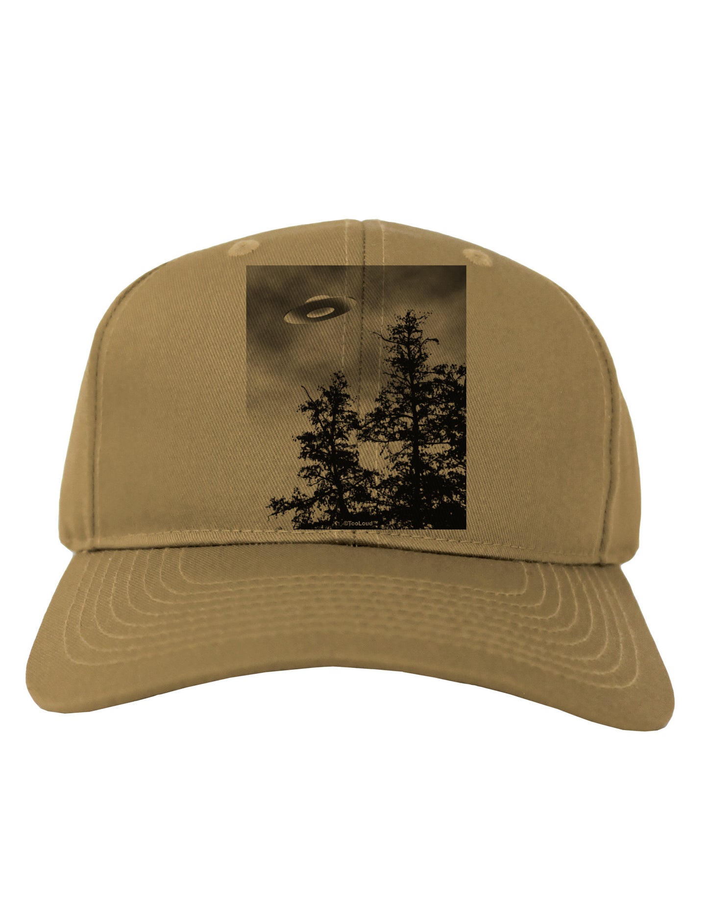 UFO Sighting - Extraterrestrial Adult Baseball Cap Hat by TooLoud-Baseball Cap-TooLoud-Khaki-One Size-Davson Sales