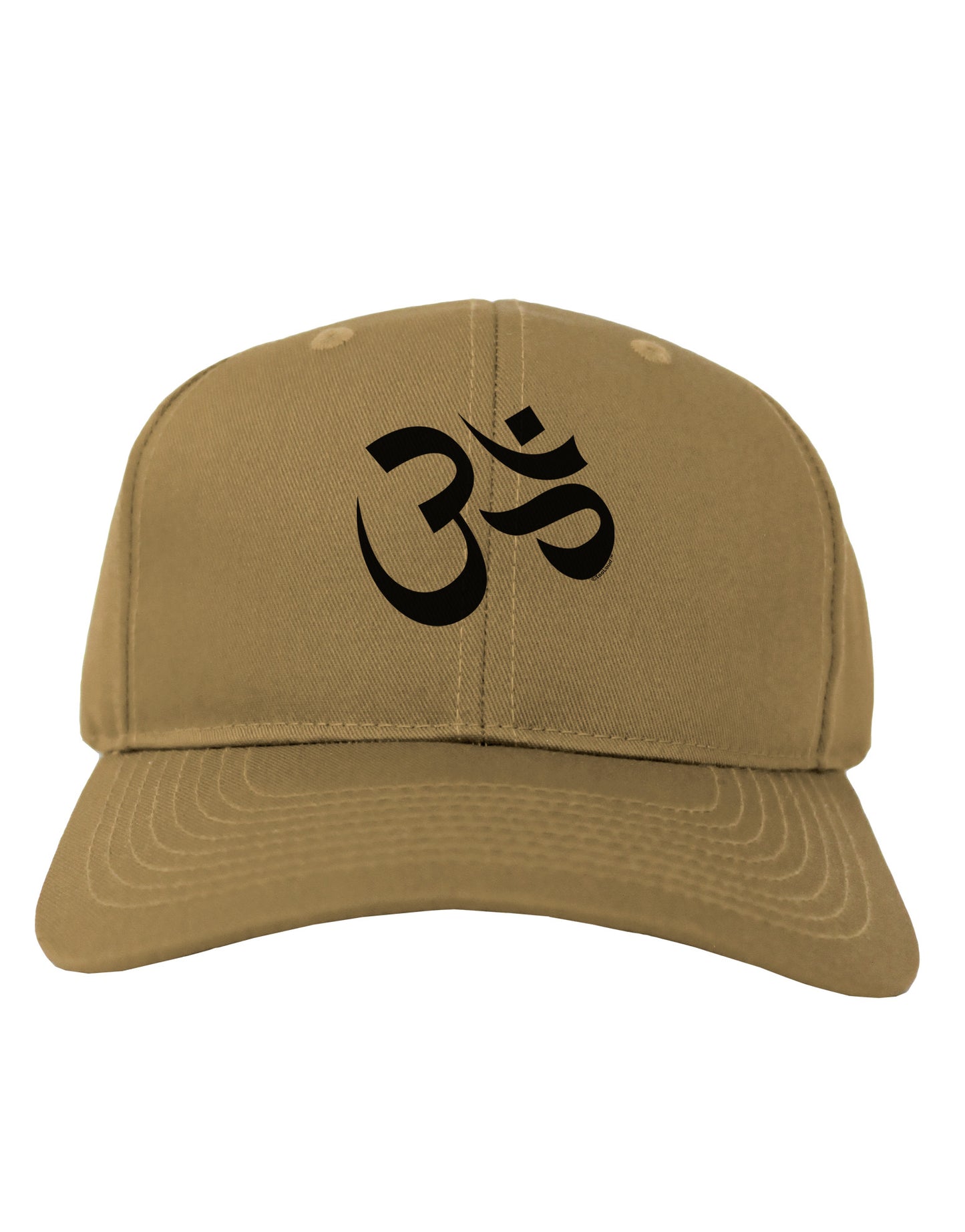 Om Symbol Adult Baseball Cap Hat-Baseball Cap-TooLoud-Khaki-One Size-Davson Sales