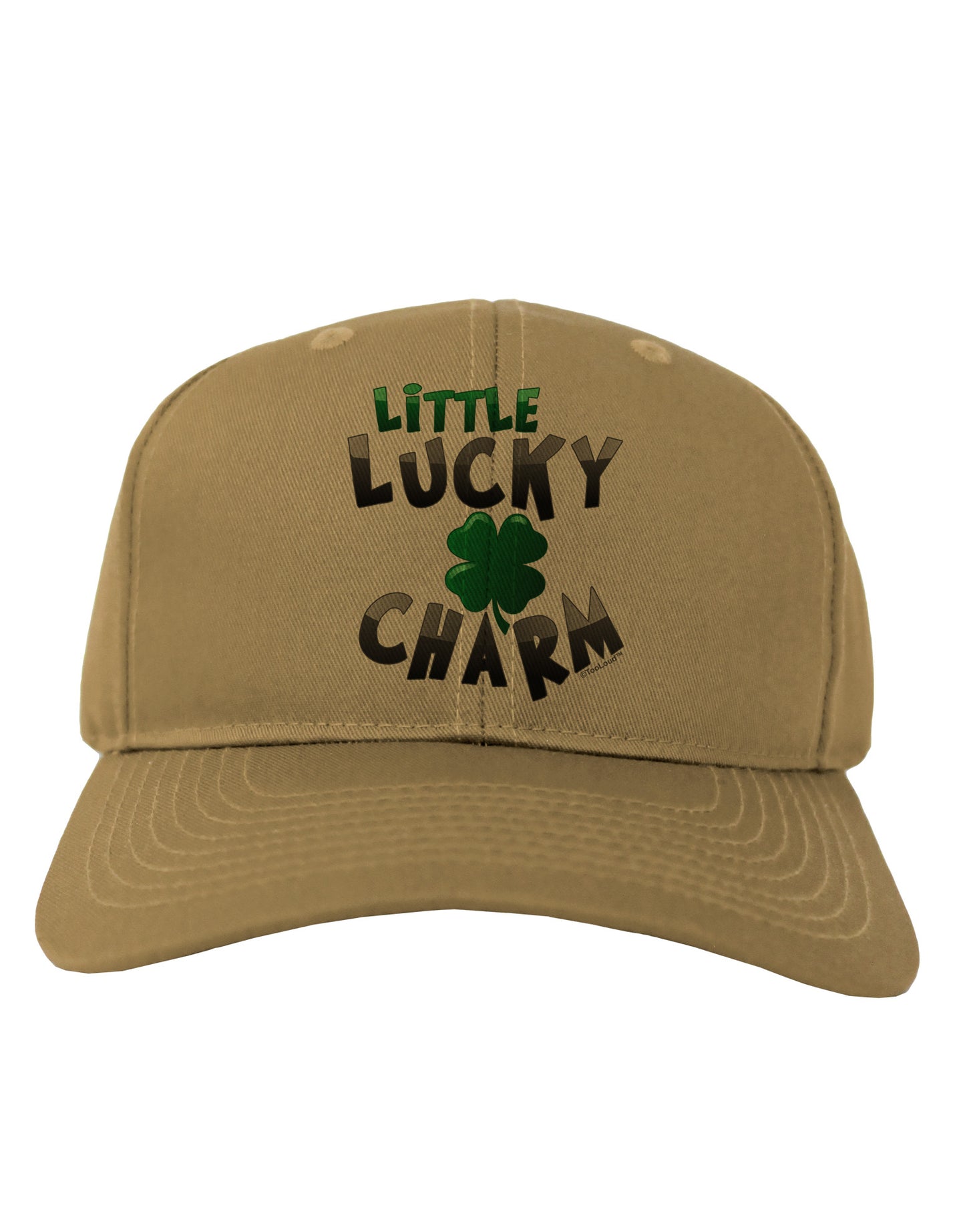 Little Lucky Charm Adult Baseball Cap Hat-Baseball Cap-TooLoud-Khaki-One Size-Davson Sales
