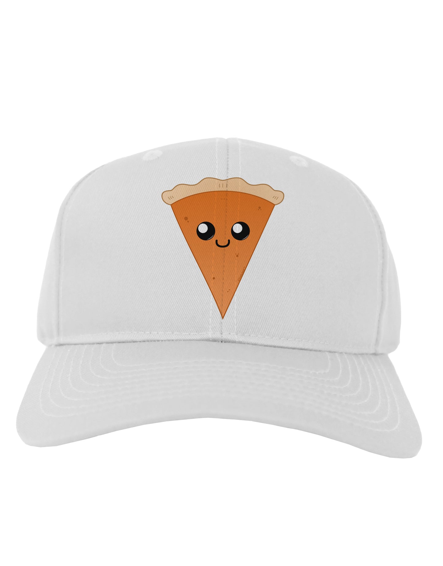 Cute Pie Slice - Thanksgiving Adult Baseball Cap Hat-Baseball Cap-TooLoud-White-One Size-Davson Sales