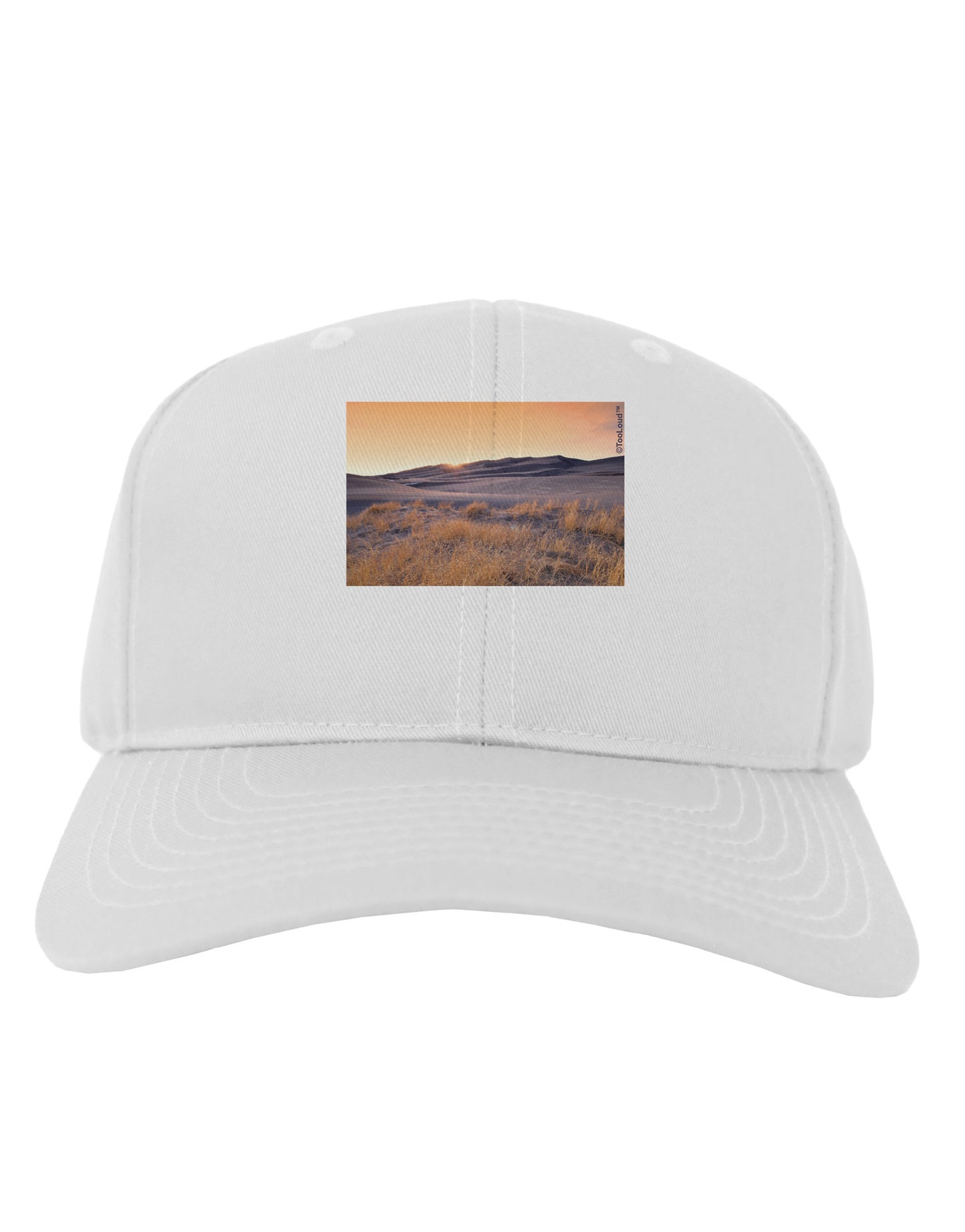 Colorado Sand Dunes Adult Baseball Cap Hat-Baseball Cap-TooLoud-White-One Size-Davson Sales