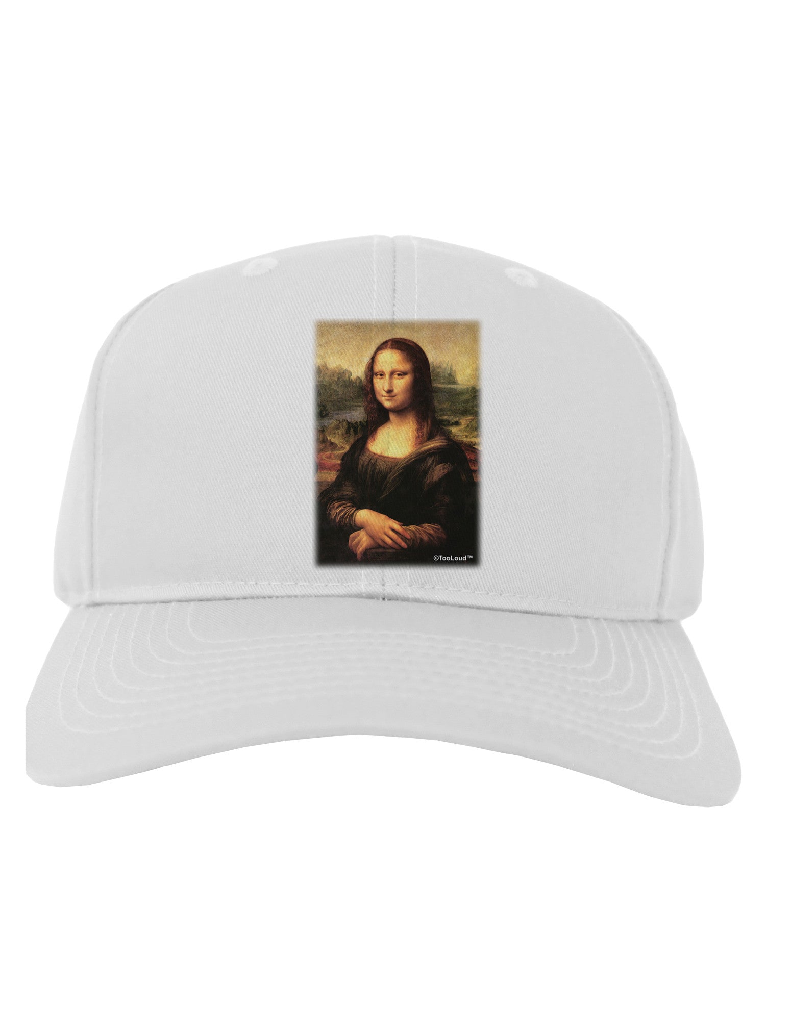 Mona Painting Adult Baseball Cap Hat-Baseball Cap-TooLoud-White-One Size-Davson Sales