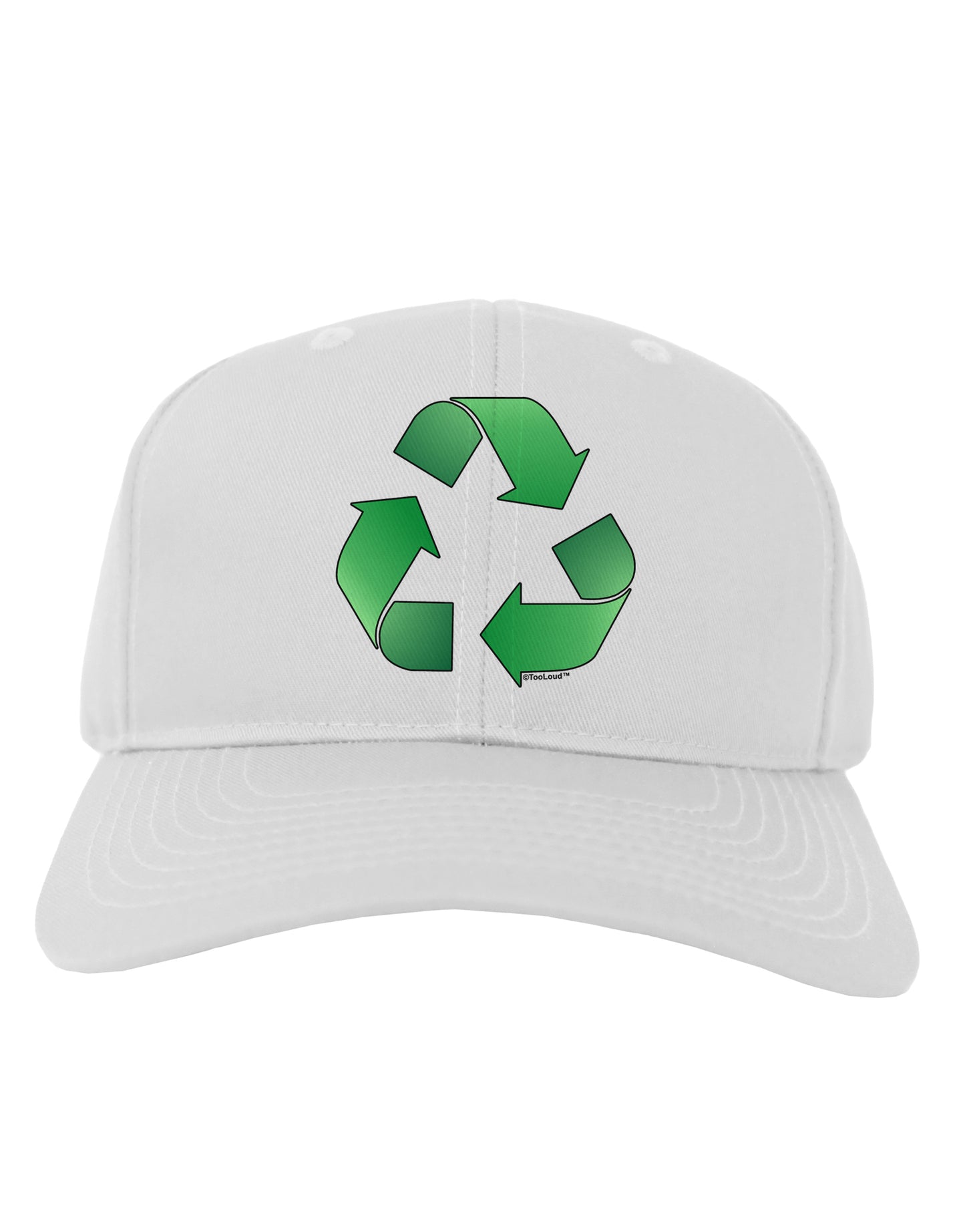 Recycle Green Adult Baseball Cap Hat by TooLoud-Baseball Cap-TooLoud-White-One Size-Davson Sales