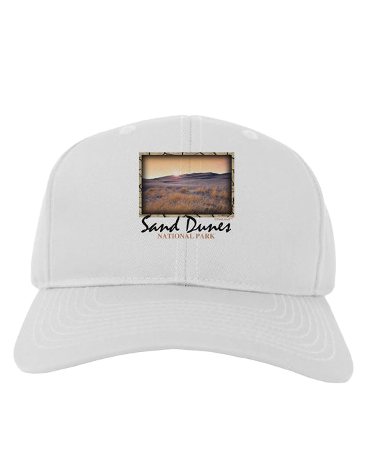 Colorado Sand Dunes Text Adult Baseball Cap Hat-Baseball Cap-TooLoud-White-One Size-Davson Sales