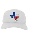 State of Texas Flag Design - Distressed Adult Baseball Cap Hat-Baseball Cap-TooLoud-White-One Size-Davson Sales