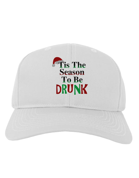 Season To Be Drunk Adult Baseball Cap Hat-Baseball Cap-TooLoud-White-One Size-Davson Sales