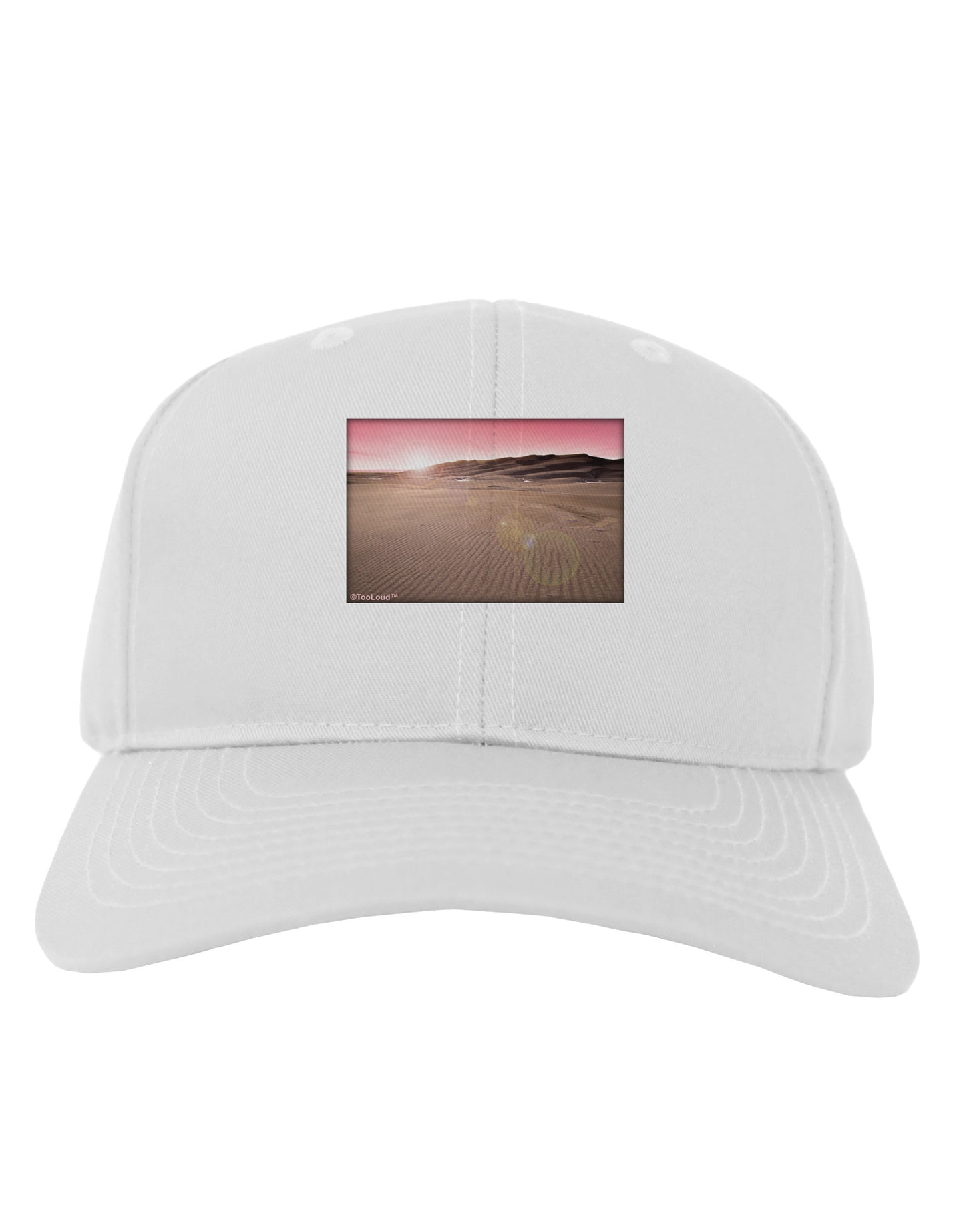 Victor Mines Pink Sunrise Adult Baseball Cap Hat-Baseball Cap-TooLoud-White-One Size-Davson Sales