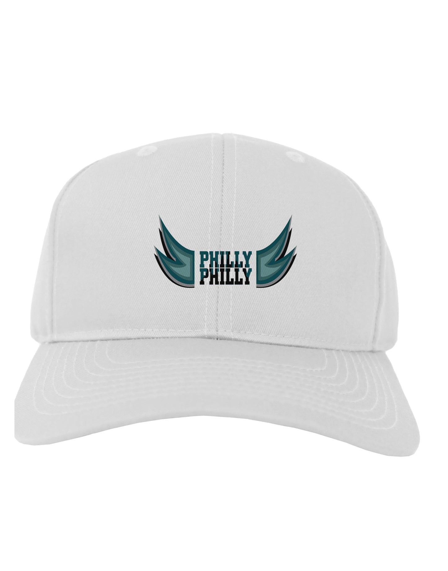 Philly Philly Funny Beer Drinking Adult Baseball Cap Hat by TooLoud-Baseball Cap-TooLoud-White-One Size-Davson Sales