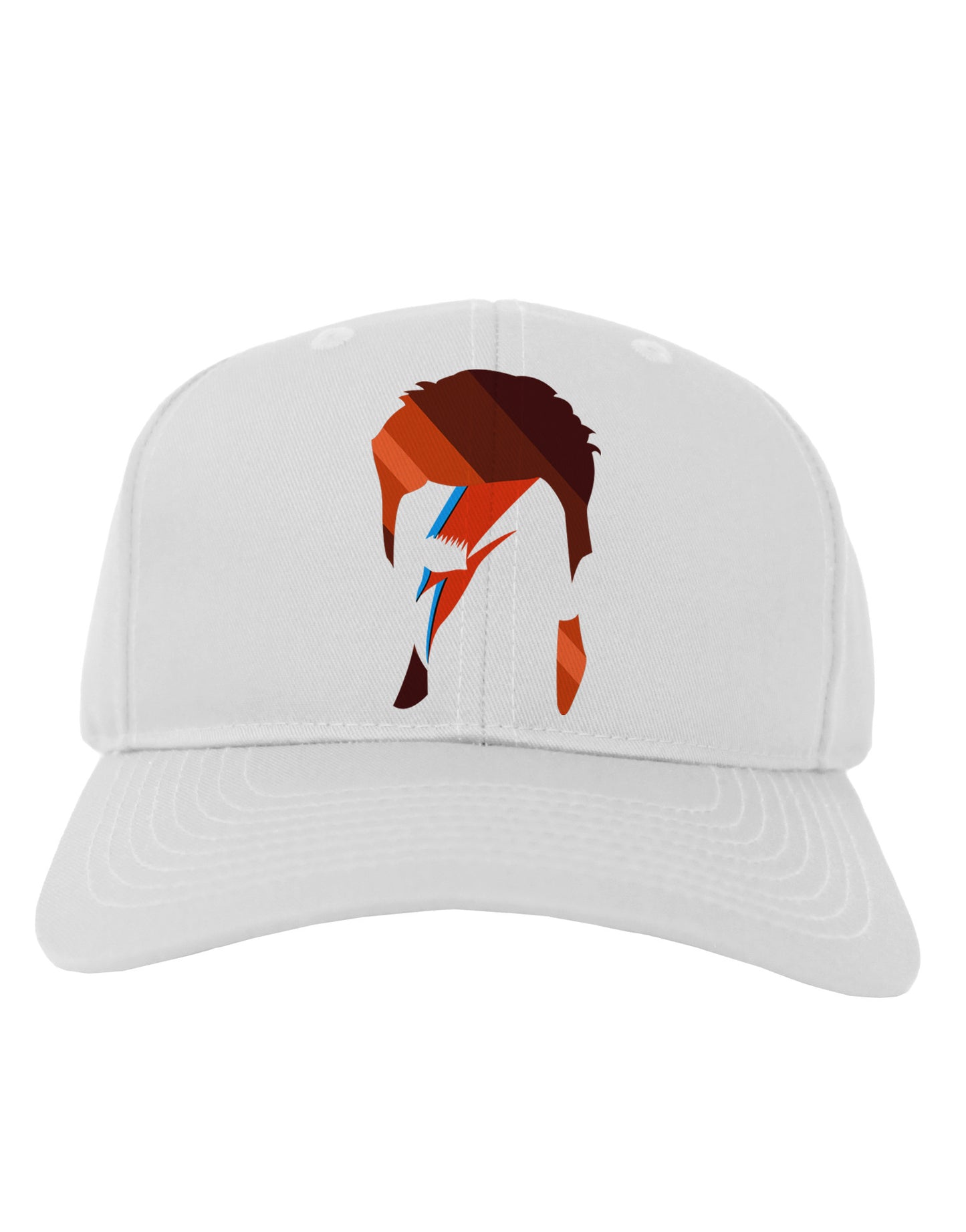 Star Man Adult Baseball Cap Hat by-Baseball Cap-TooLoud-White-One Size-Davson Sales