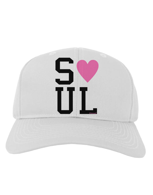 Matching Soulmate Design - Soul - Pink Adult Baseball Cap Hat by TooLoud-Baseball Cap-TooLoud-White-One Size-Davson Sales