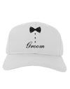 Tuxedo - Groom Adult Baseball Cap Hat-Baseball Cap-TooLoud-White-One Size-Davson Sales