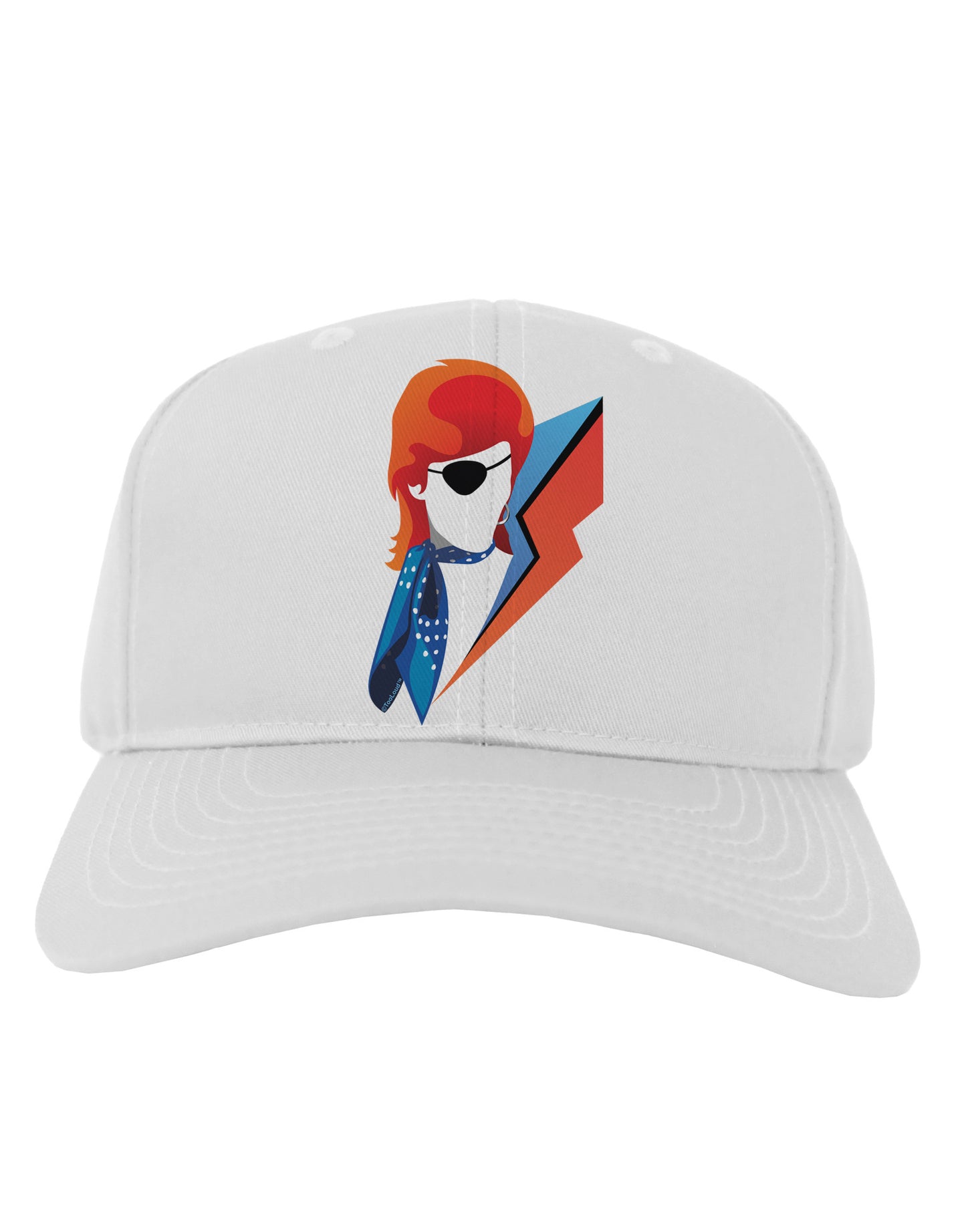 The Glam Rebel Adult Baseball Cap Hat-Baseball Cap-TooLoud-White-One Size-Davson Sales