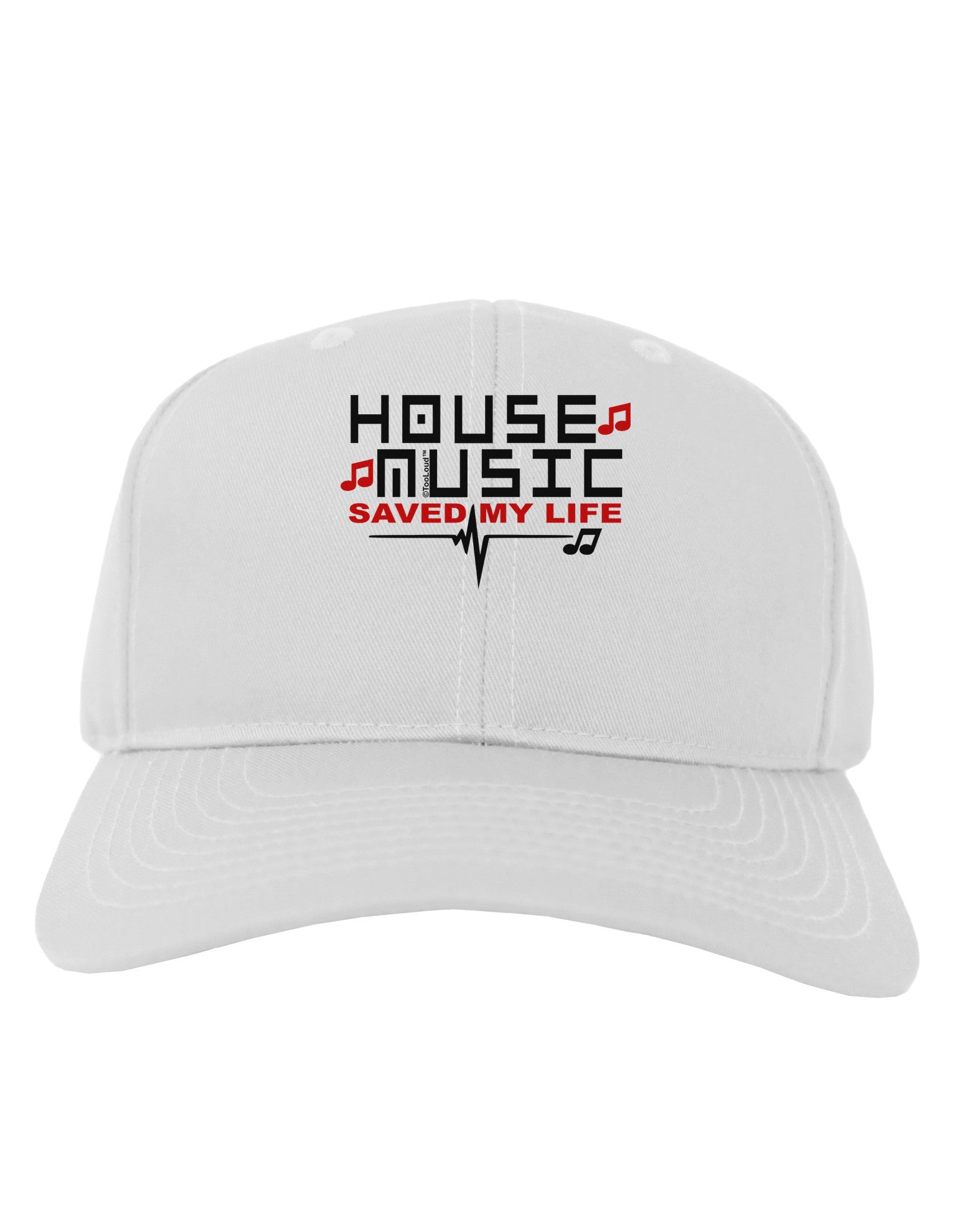 House Saved My Life Adult Baseball Cap Hat-Baseball Cap-TooLoud-White-One Size-Davson Sales