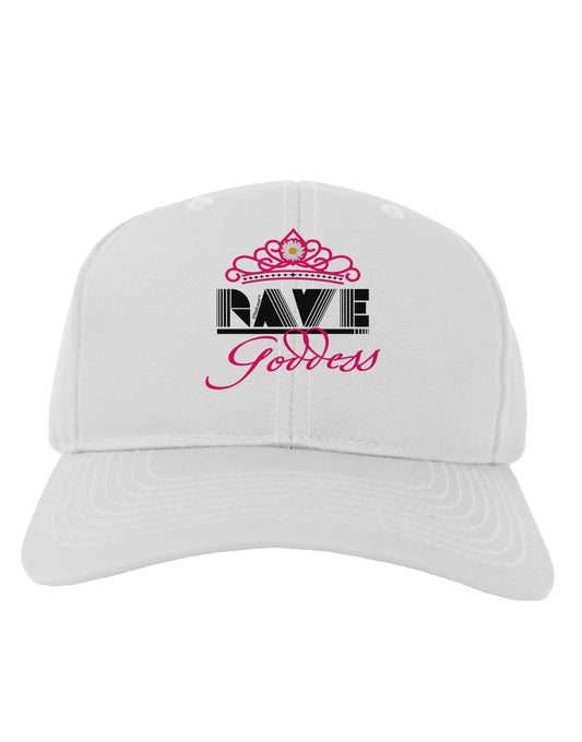 Rave Goddess Adult Baseball Cap Hat-Baseball Cap-TooLoud-White-One Size-Davson Sales