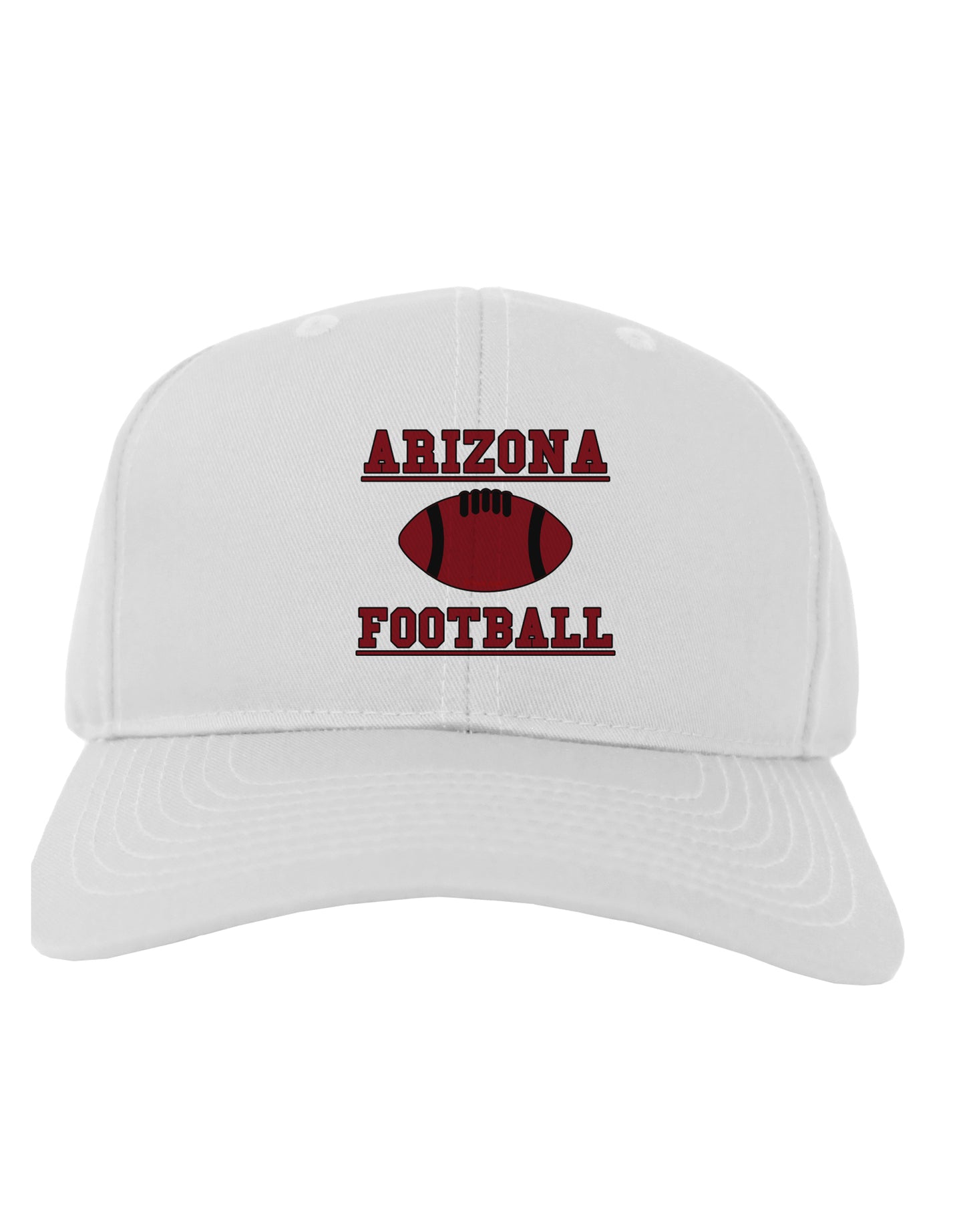Arizona Football Adult Baseball Cap Hat by TooLoud-Baseball Cap-TooLoud-White-One Size-Davson Sales
