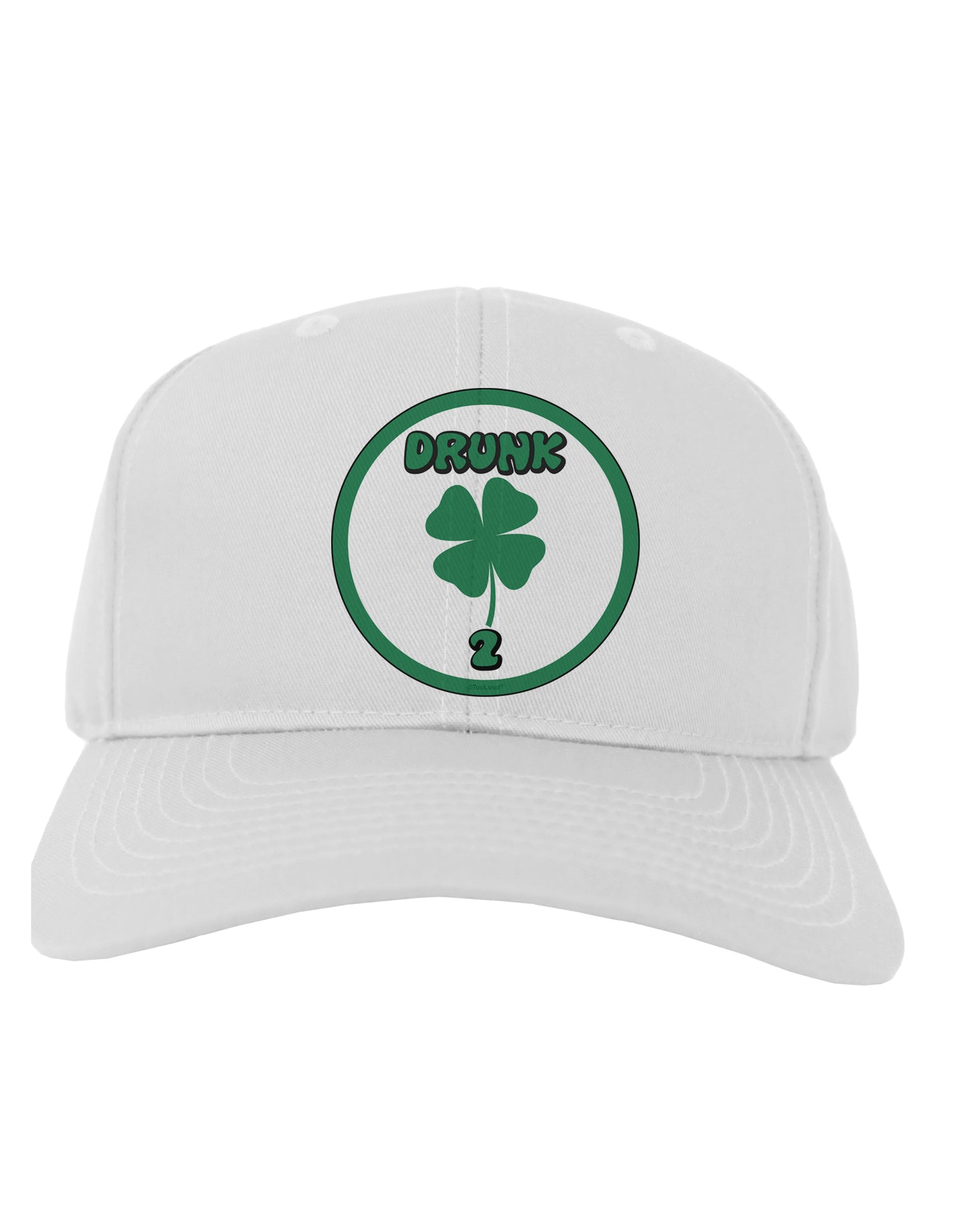 Drunk 2 Funny Adult Baseball Cap Hat by TooLoud-Baseball Cap-TooLoud-White-One Size-Davson Sales