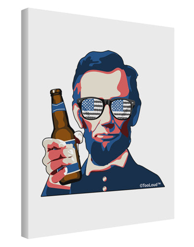 Abraham Drinkoln Printed Canvas Art Portrait - Choose Size-TooLoud-11x14"-Davson Sales