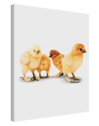 Cute Chicks Printed Canvas Art Portrait - Choose Size-TooLoud-11x14"-Davson Sales