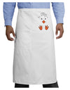 Cute Easter Chick Face Adult Bistro Apron-Bistro Apron-TooLoud-White-One-Size-Adult-Davson Sales