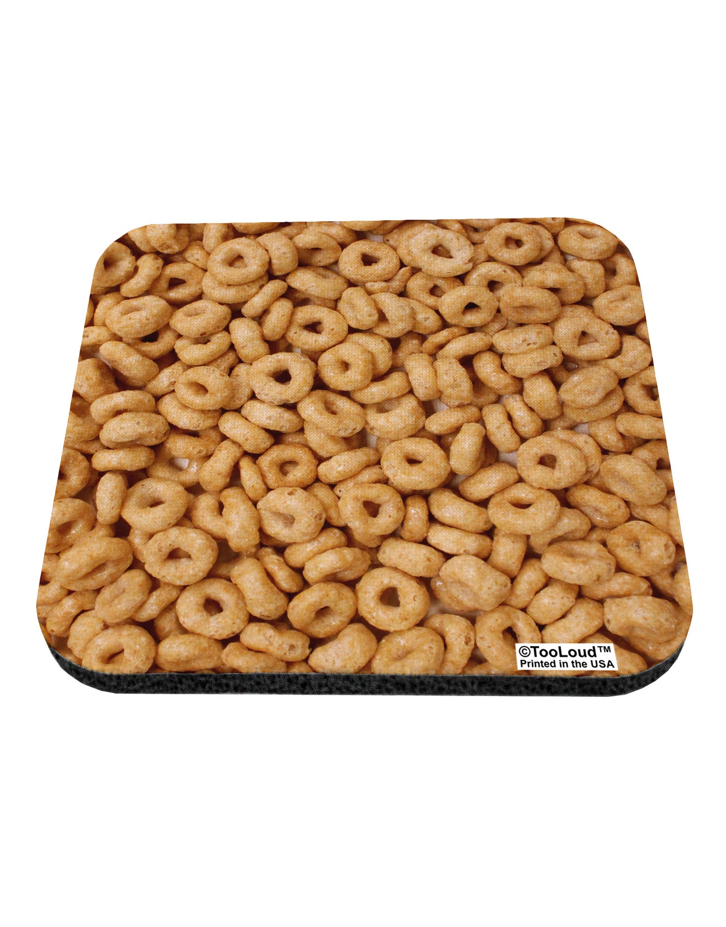 Breakfast Cereal All Over Coaster All Over Print-Coasters-TooLoud-White-Davson Sales