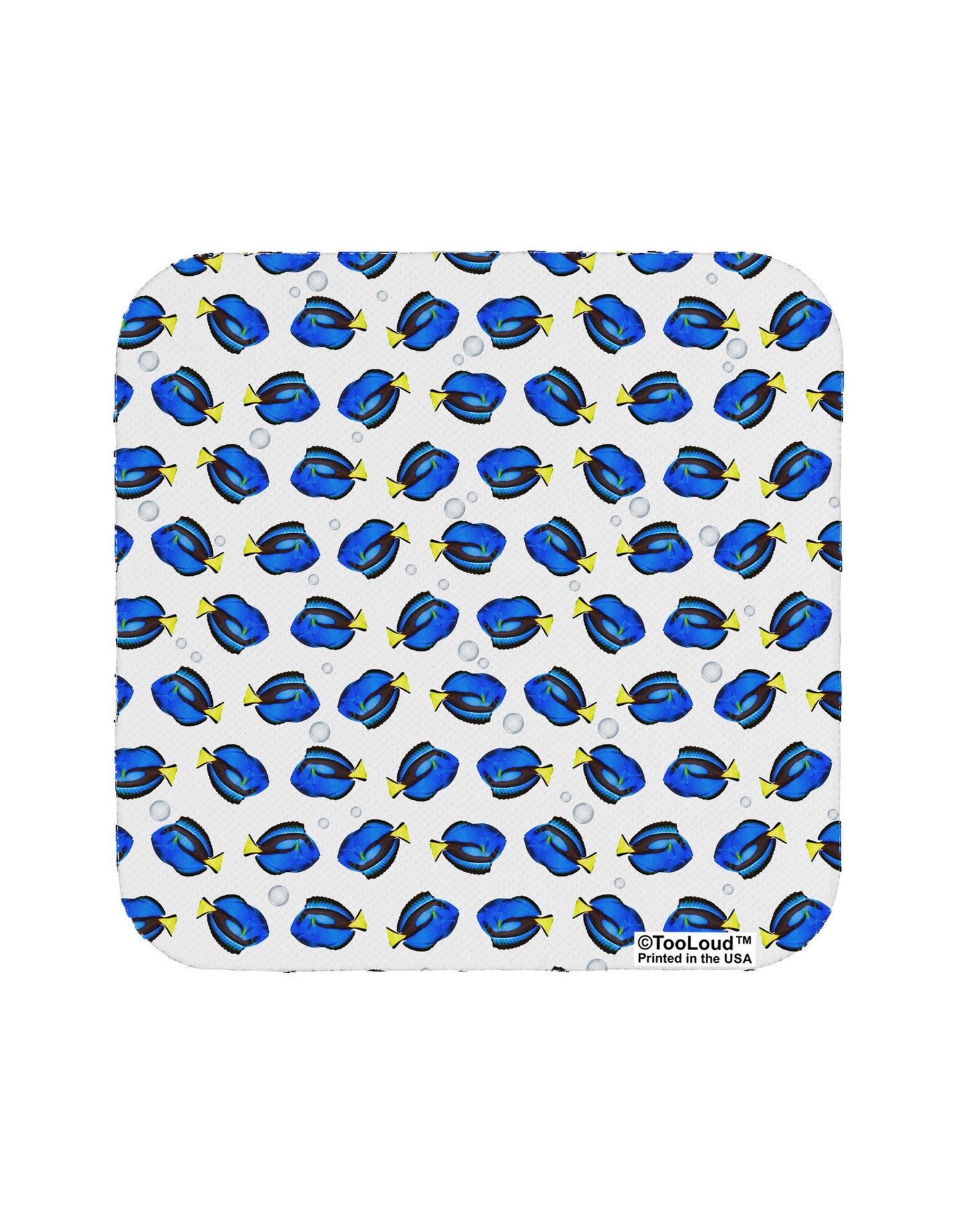 Blue Tang Fish AOP Coaster All Over Print-Coasters-TooLoud-12-Davson Sales