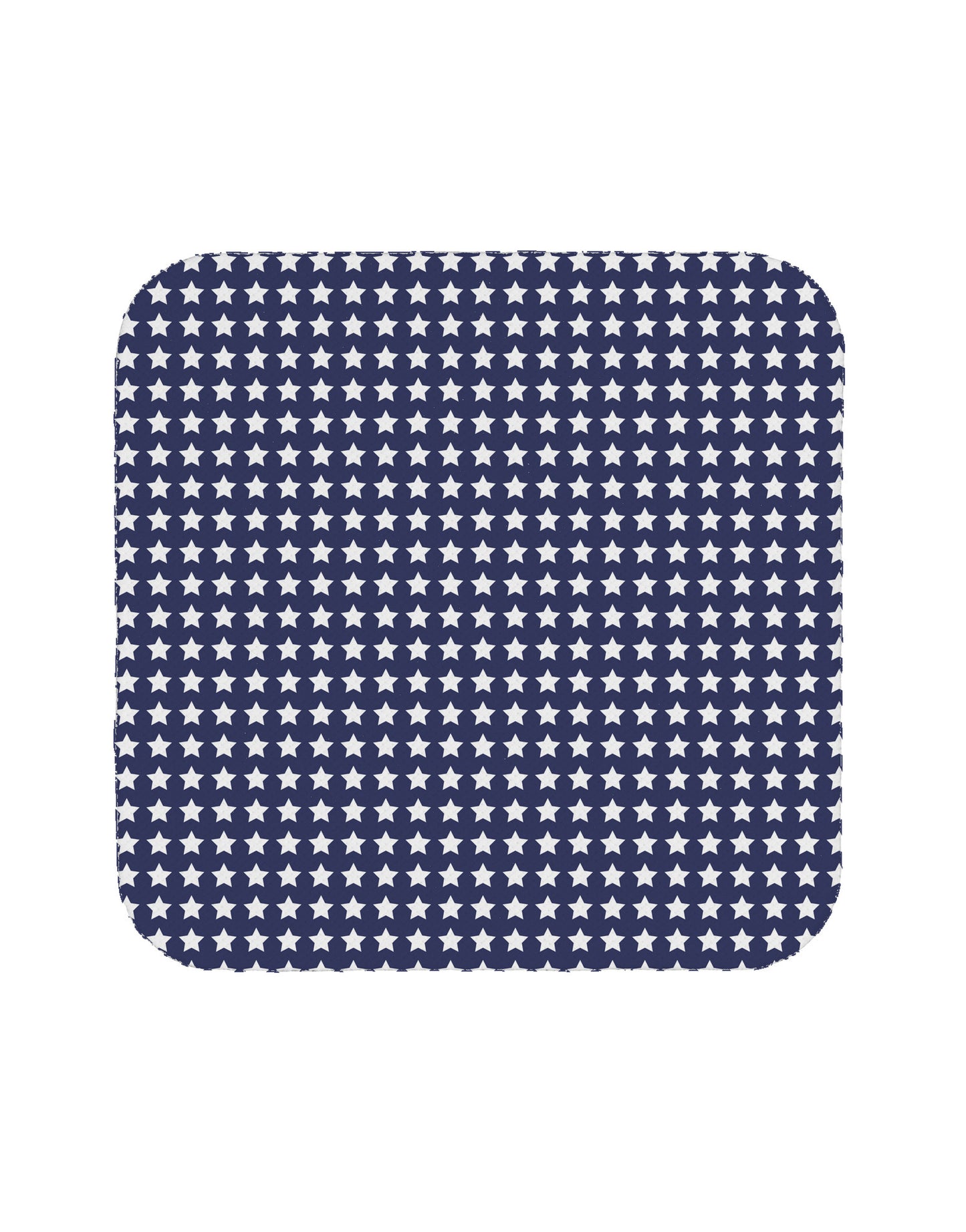 Americana Stars Pattern Coaster All Over Print-Coasters-TooLoud-White-Davson Sales