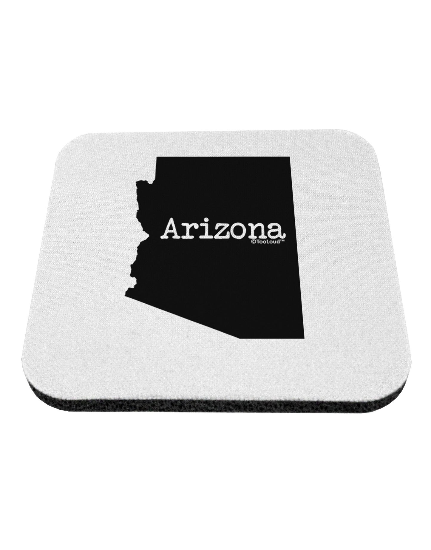 Arizona - United States Shape Coaster-Coasters-TooLoud-White-Davson Sales