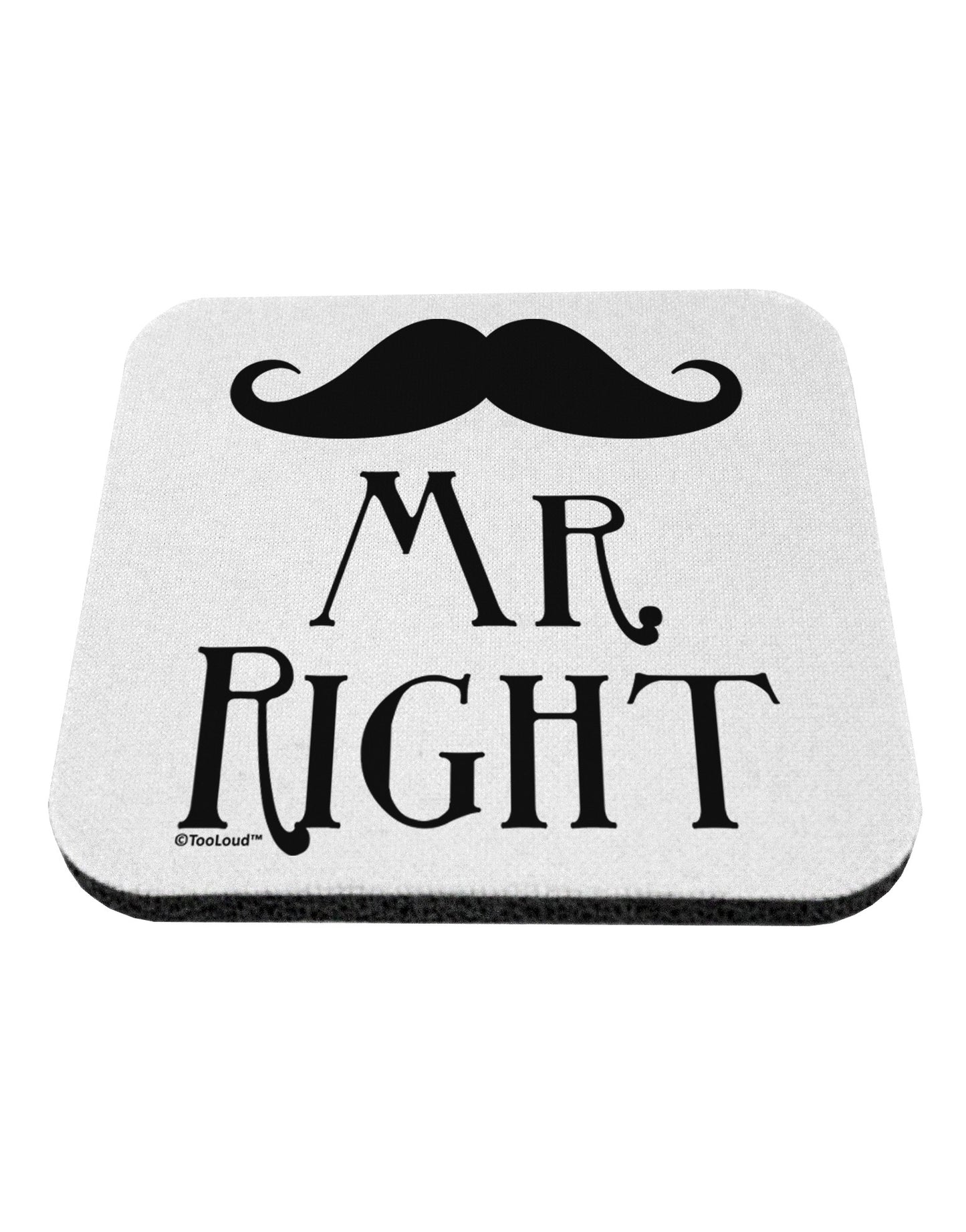 Mr Right Coaster-Coasters-TooLoud-White-Davson Sales