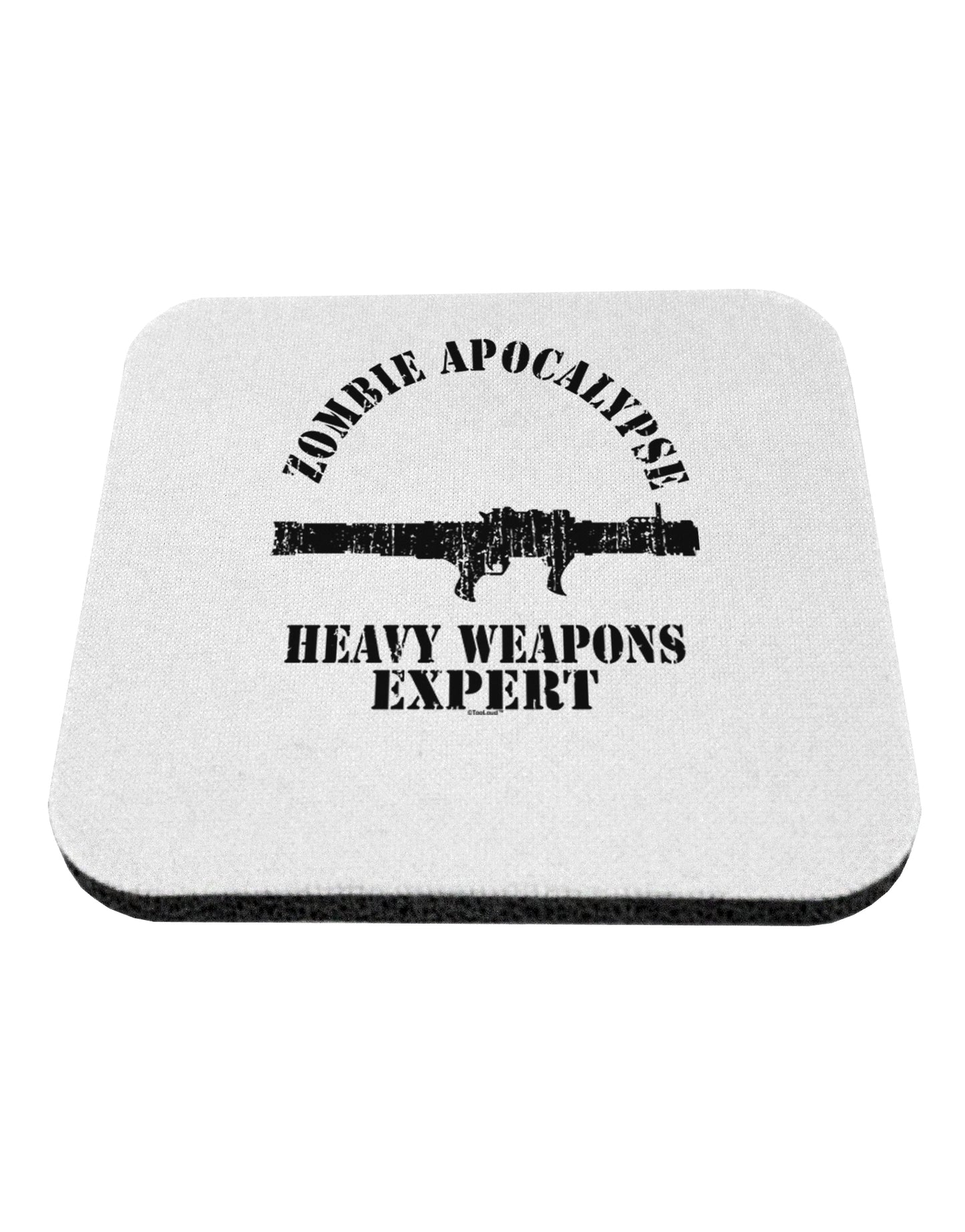 Zombie Apocalypse Group Heavy Weapons Coaster-Coasters-TooLoud-White-Davson Sales