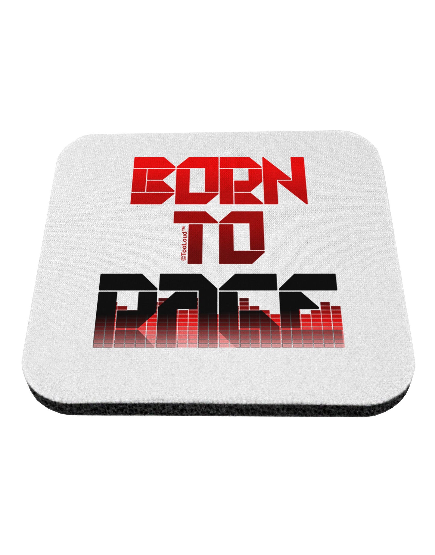 Born To Rage Red Coaster-Coasters-TooLoud-White-Davson Sales