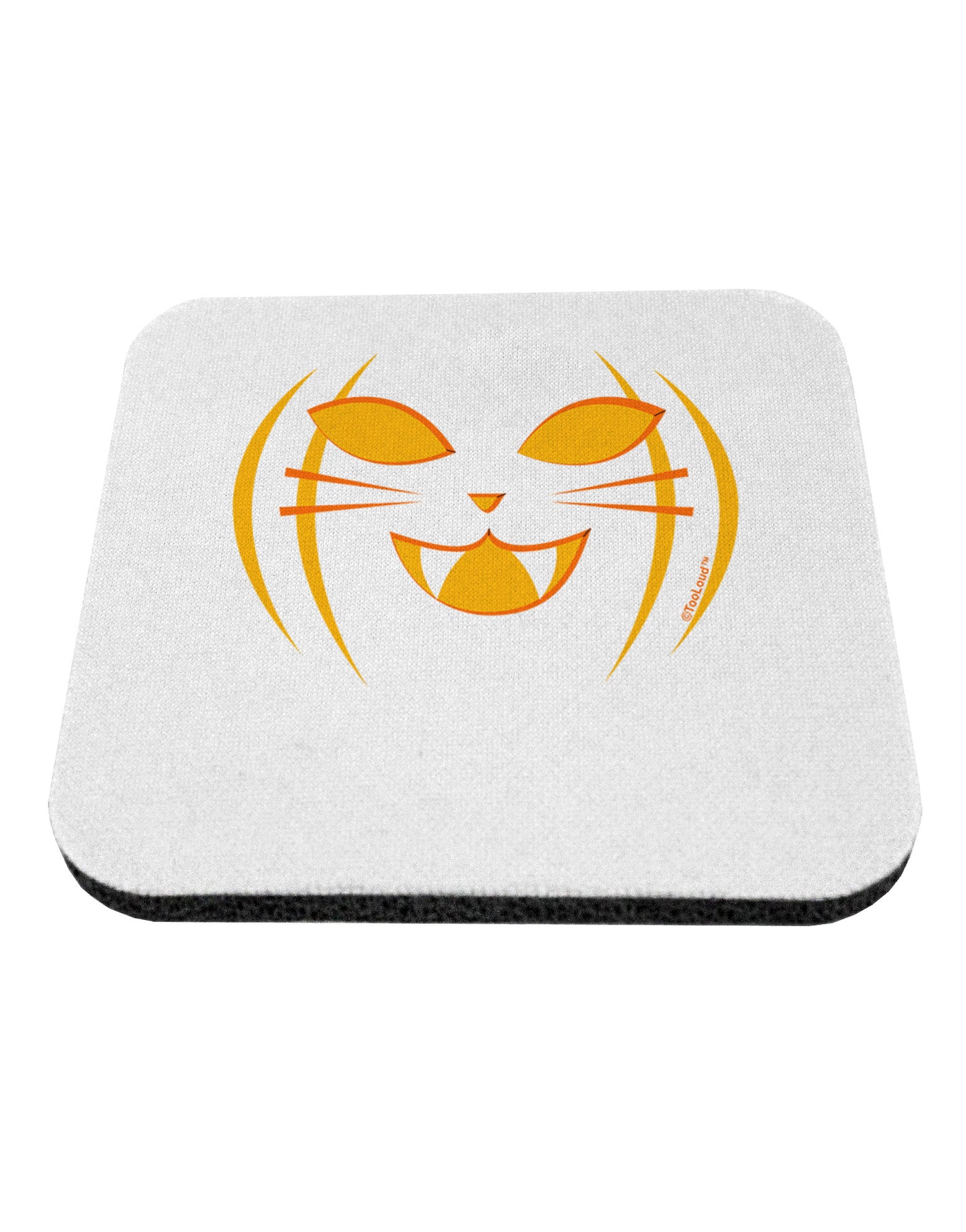 Cat-O-Lantern Coaster-Coasters-TooLoud-White-Davson Sales