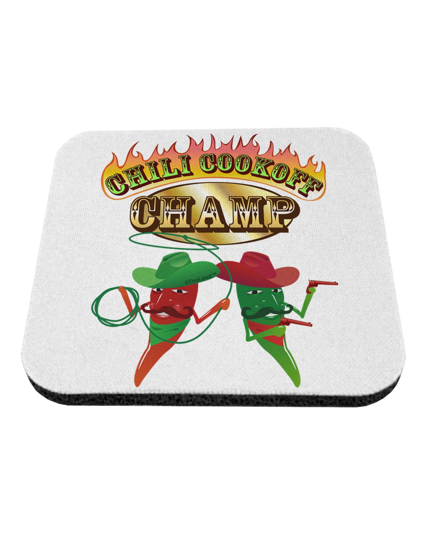 Cowboy Chili Cookoff Champ Coaster-Coasters-TooLoud-1-Davson Sales